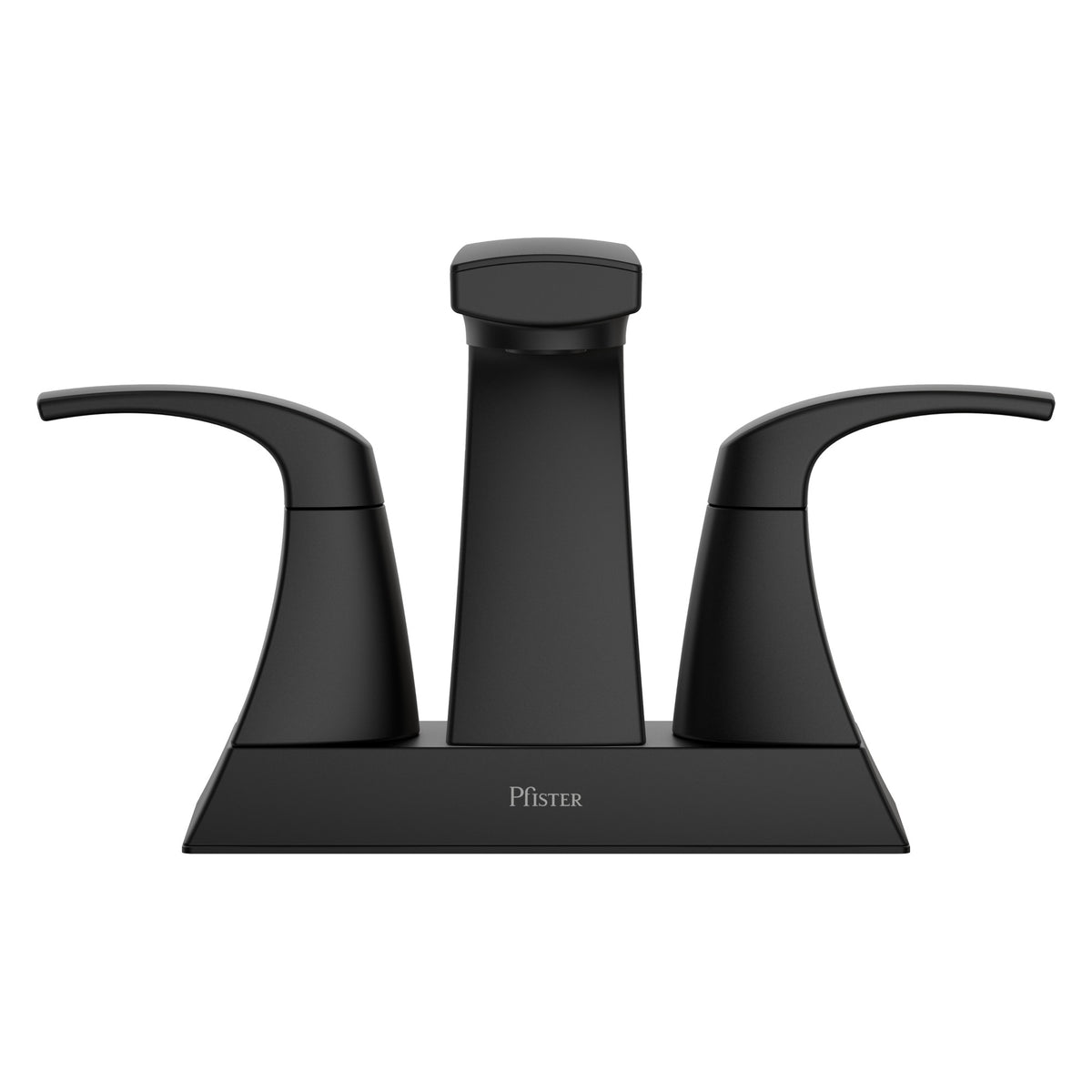 Pfister Karci 2-Handle 4" Centerset Bathroom Faucet in Matte Black - view 6
