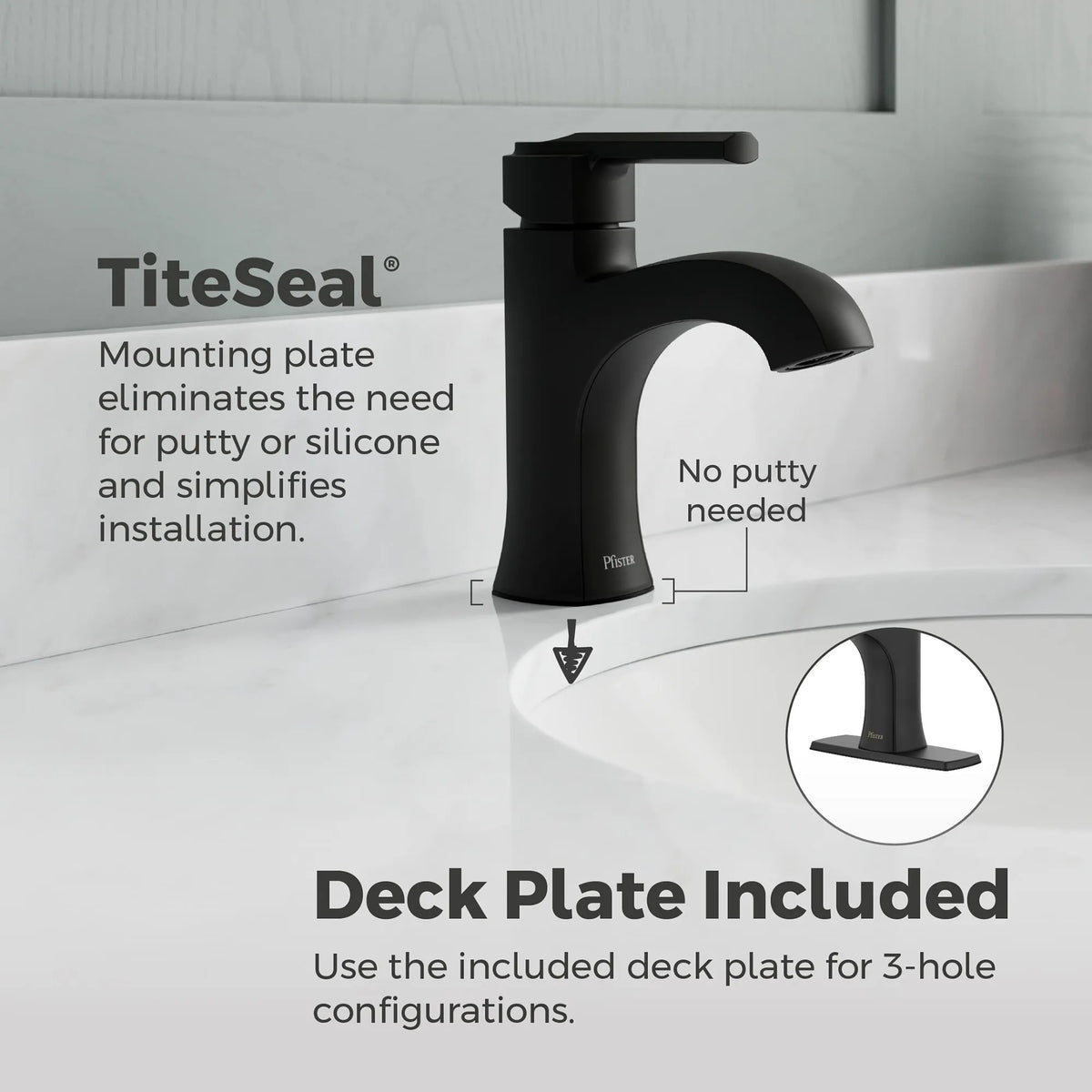 Pfister LF-042-VRIBB Matte Black - detail 5