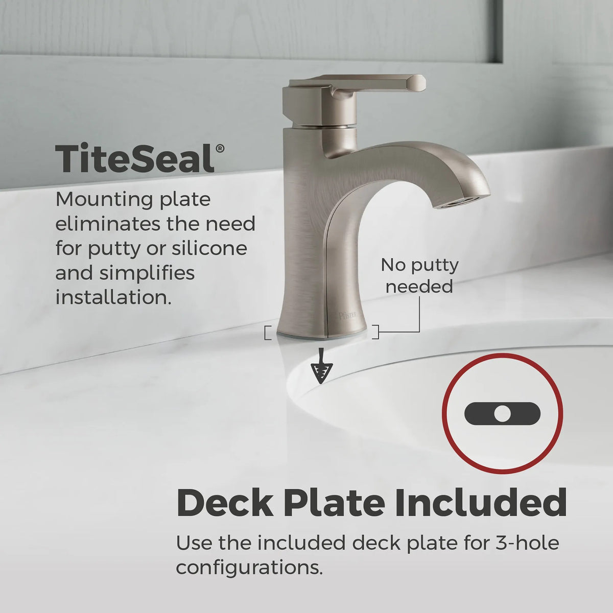 Pfister LF-042-VRIGS Spot Defense Brushed Nickel - detail 2