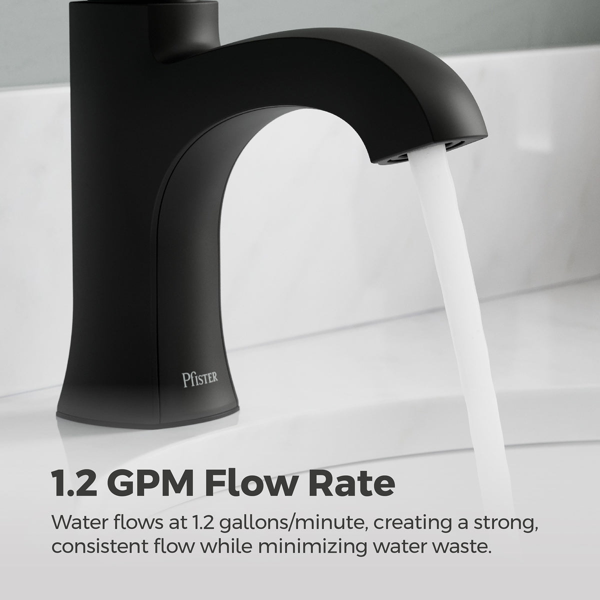 Pfister LF-042-VRIBB Matte Black - detail 6