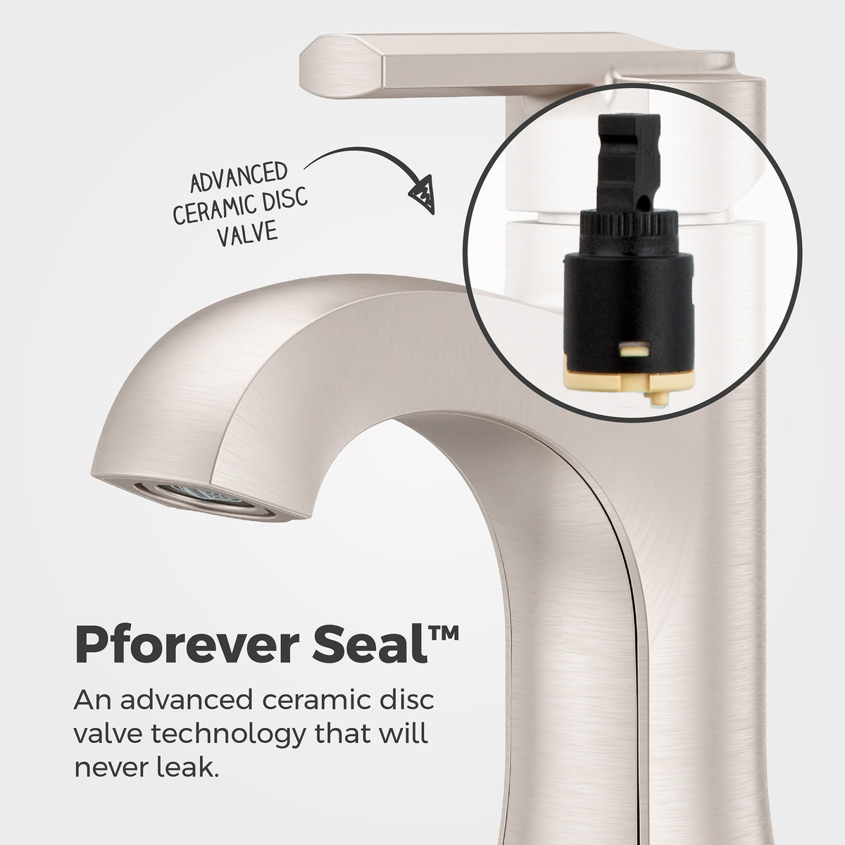 Pfister LF-042-VRIGS Spot Defense Brushed Nickel - detail 5
