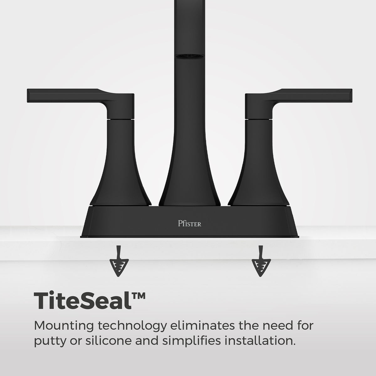 Pfister LF-048-VRIBB Matte Black - detail 2