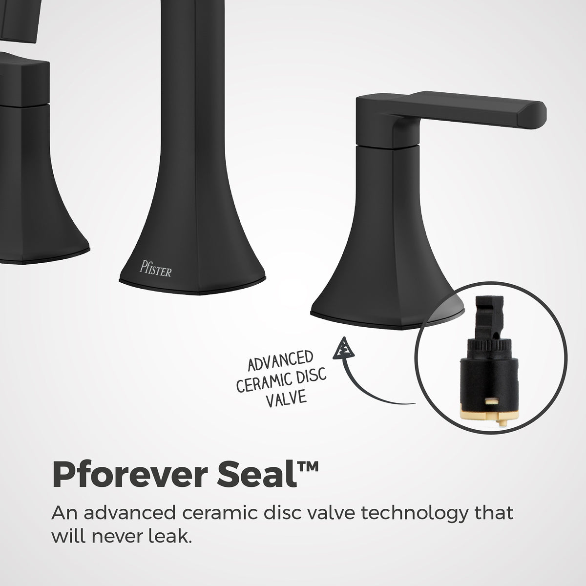 Pfister LF-049-VRIBB Matte Black - detail 3