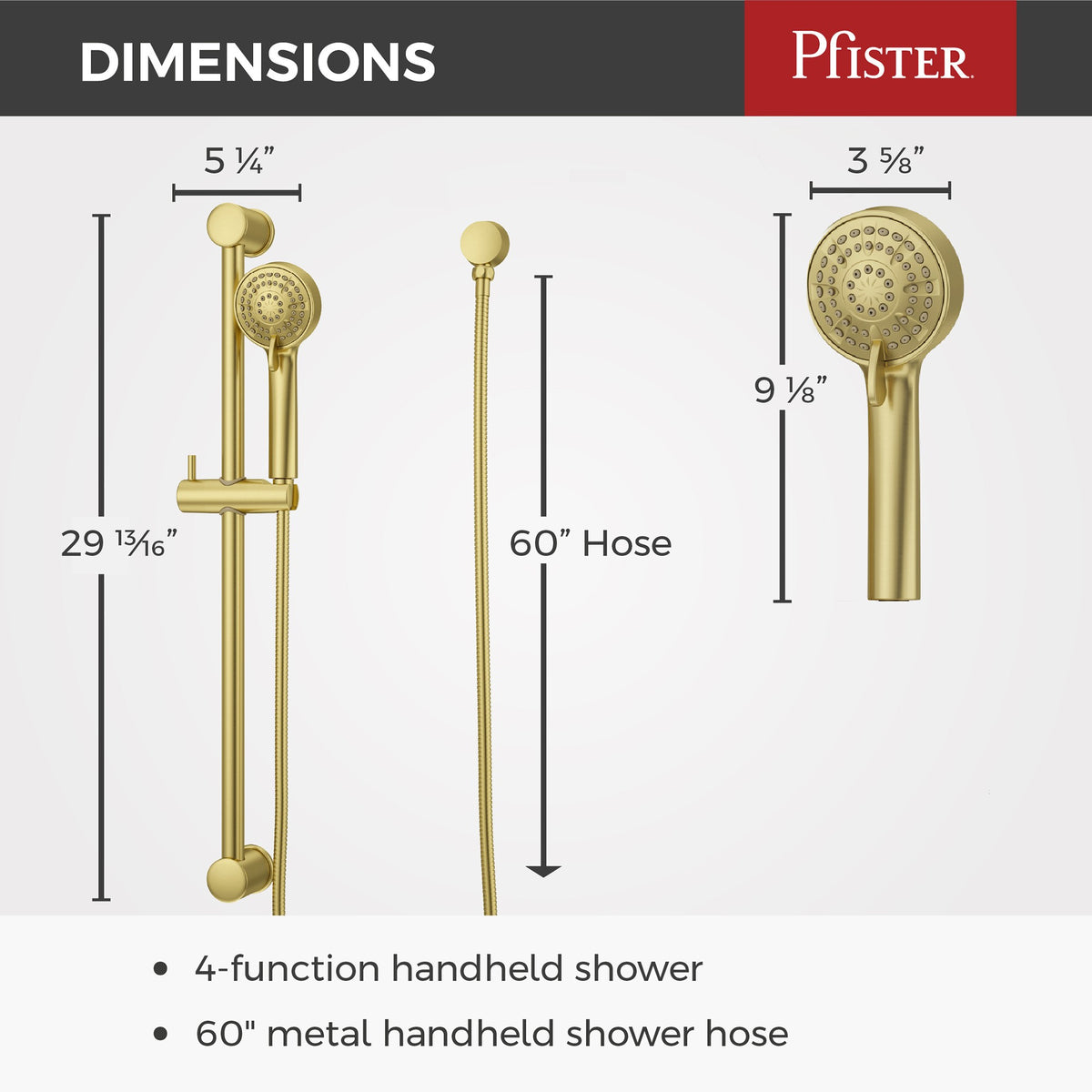 Pfister LG16-500BG Brushed Gold - detail 2