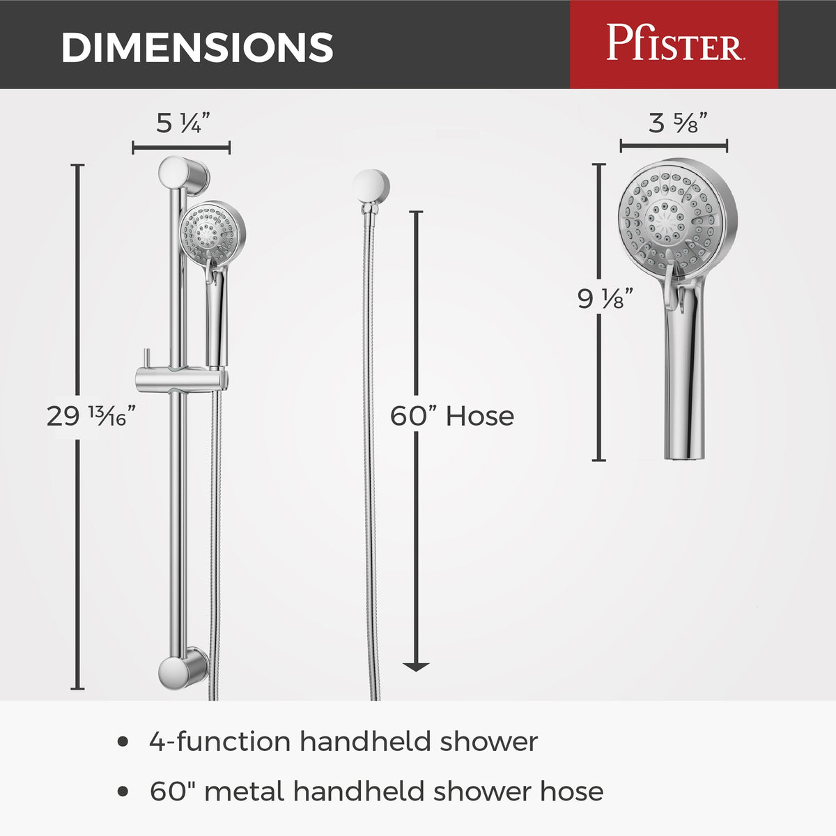 Pfister LG16-500C Polished Chrome - detail 3