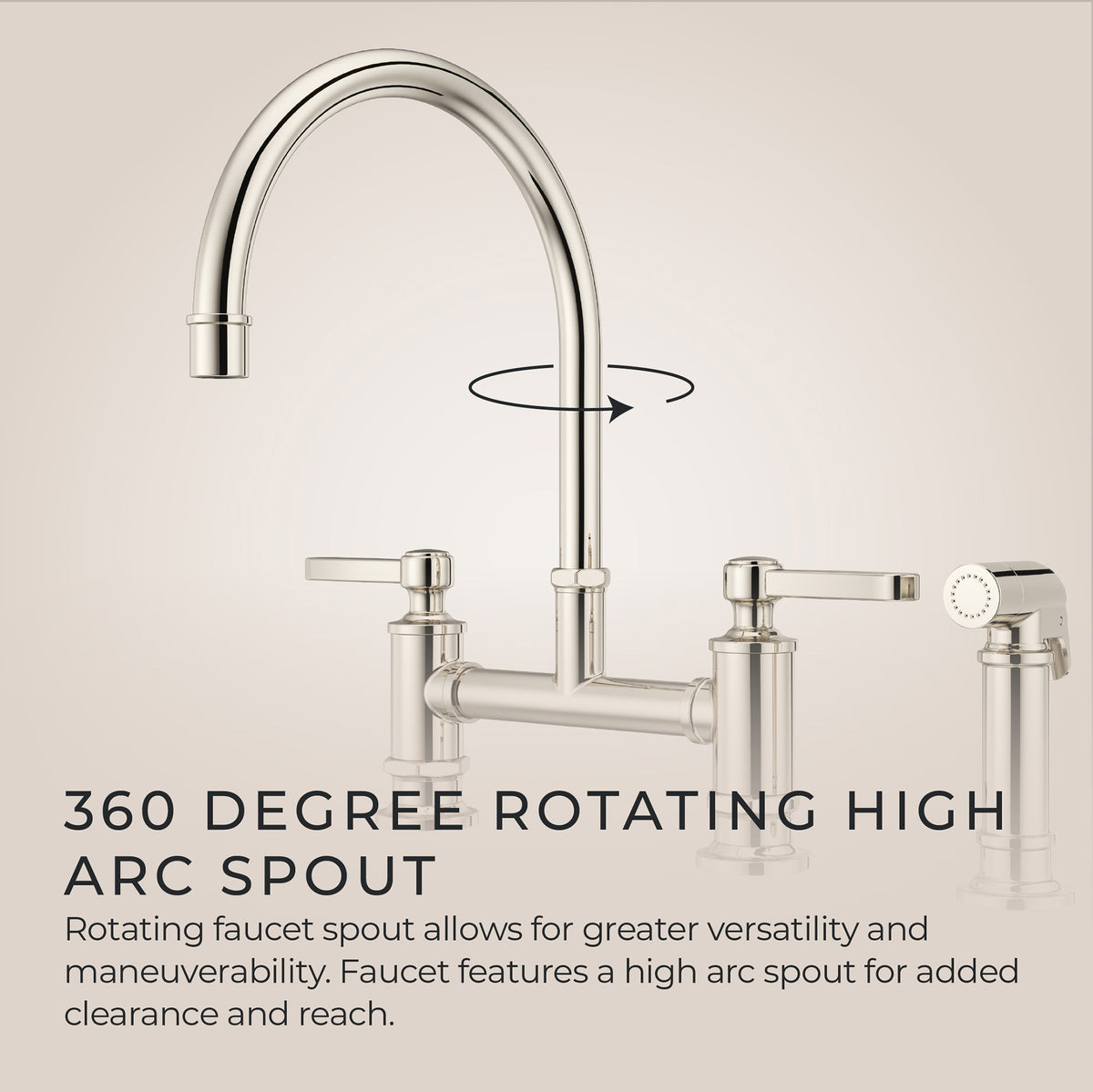 Pfister LG31-TDD Polished Nickel - detail 3