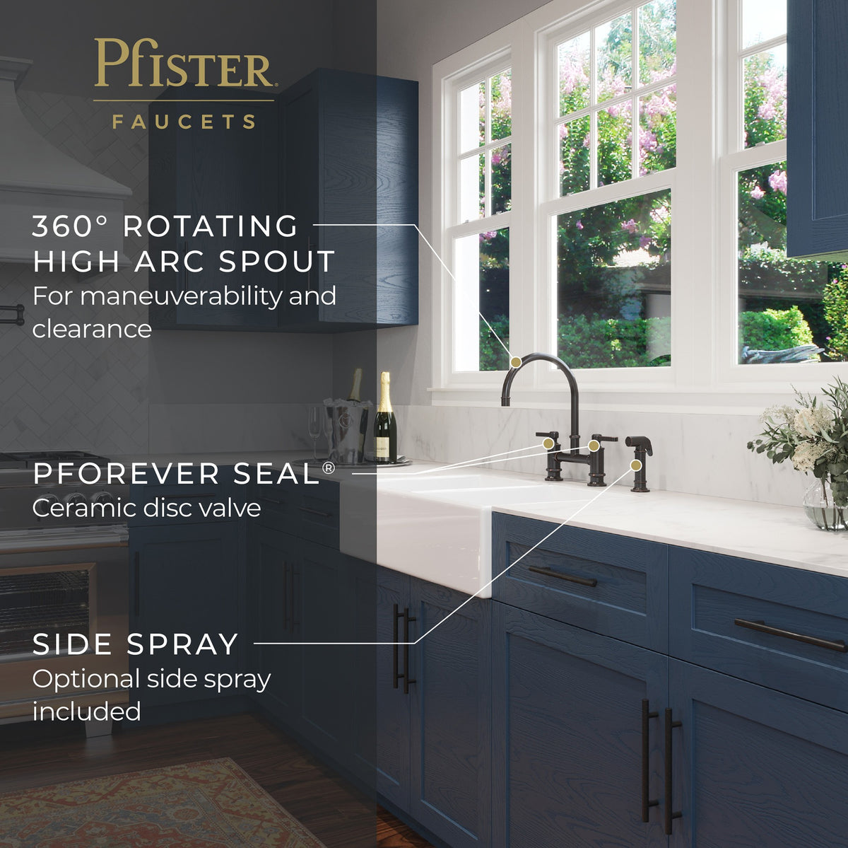 Pfister LG31-TDY Tuscan Bronze - detail 2