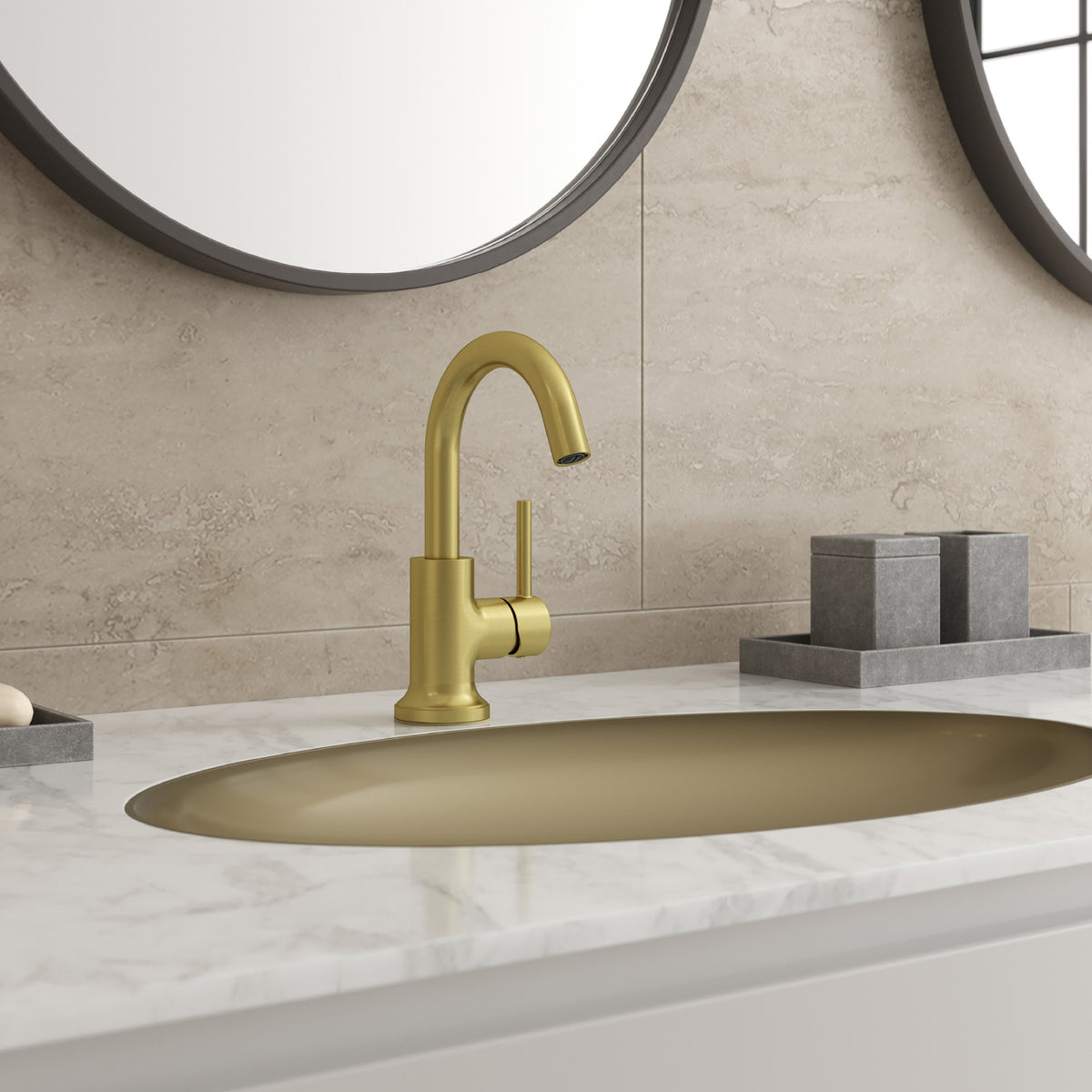 Pfister LG42-TNT2BG Brushed Gold - lifestyle 1