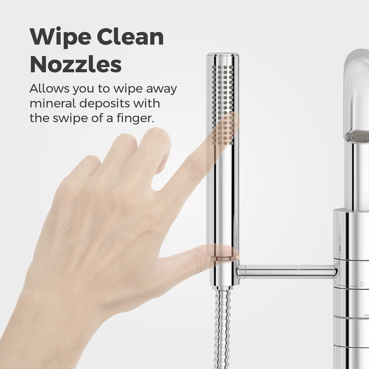 Pfister Tenet Free-Standing Tub Filler in Polished Chrome - view 6
