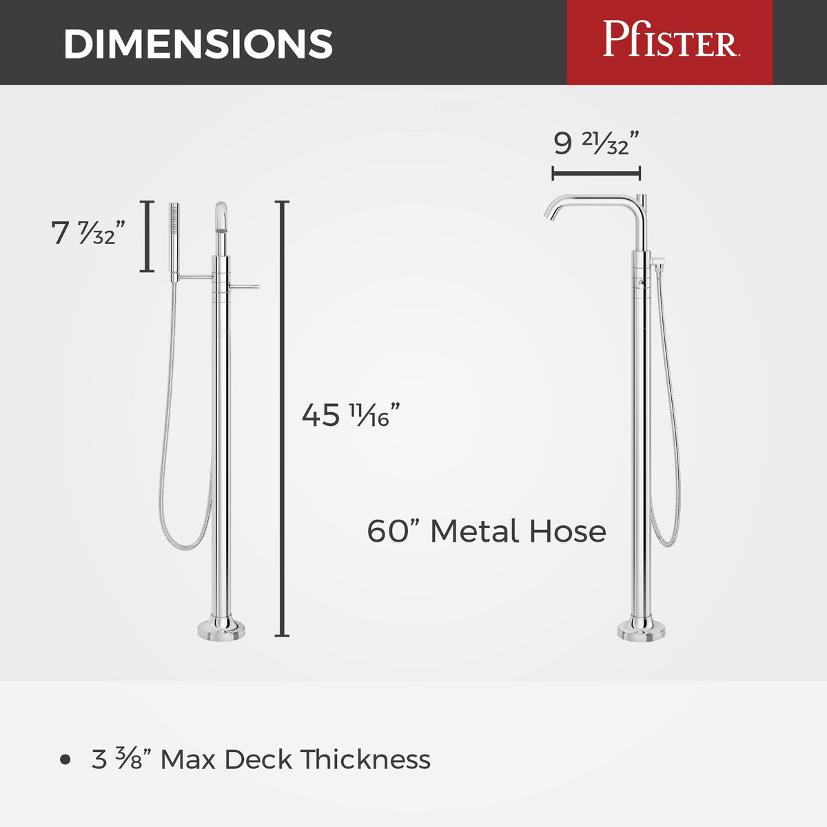 Pfister LG6-1TNTC Polished Chrome - detail 1