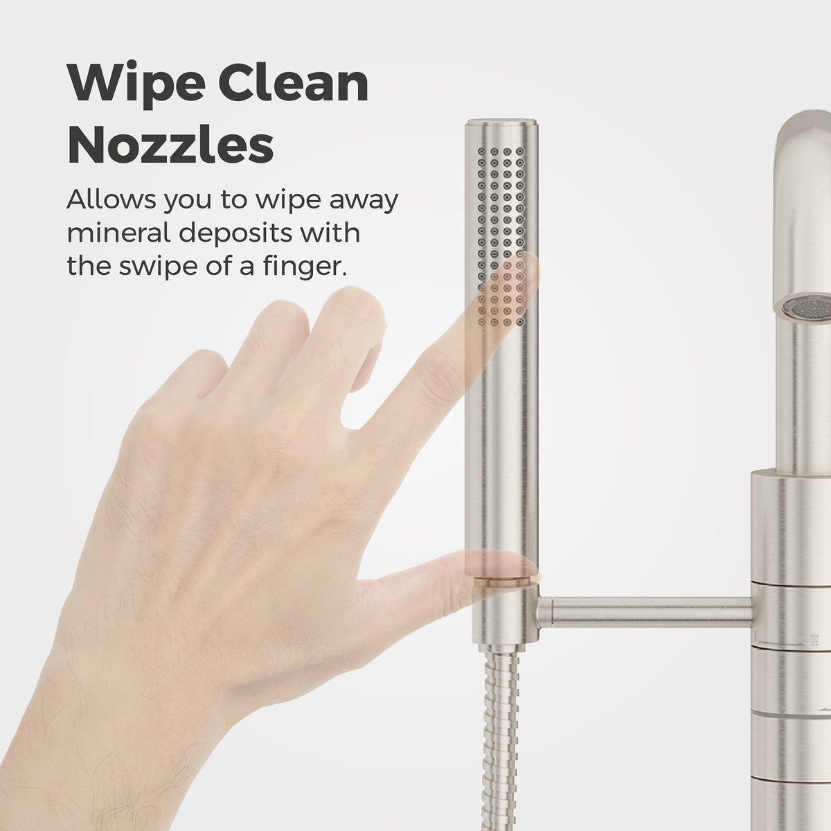 Pfister Tenet Free-Standing Tub Filler in Brushed Nickel - view 5