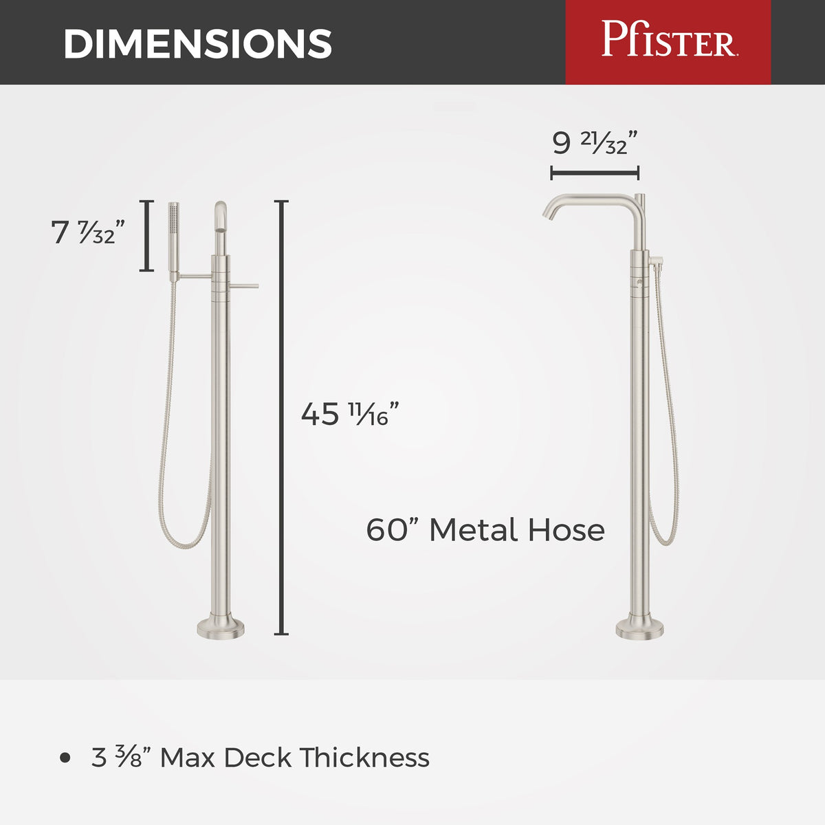 Pfister LG6-1TNTK Brushed Nickel - detail 1
