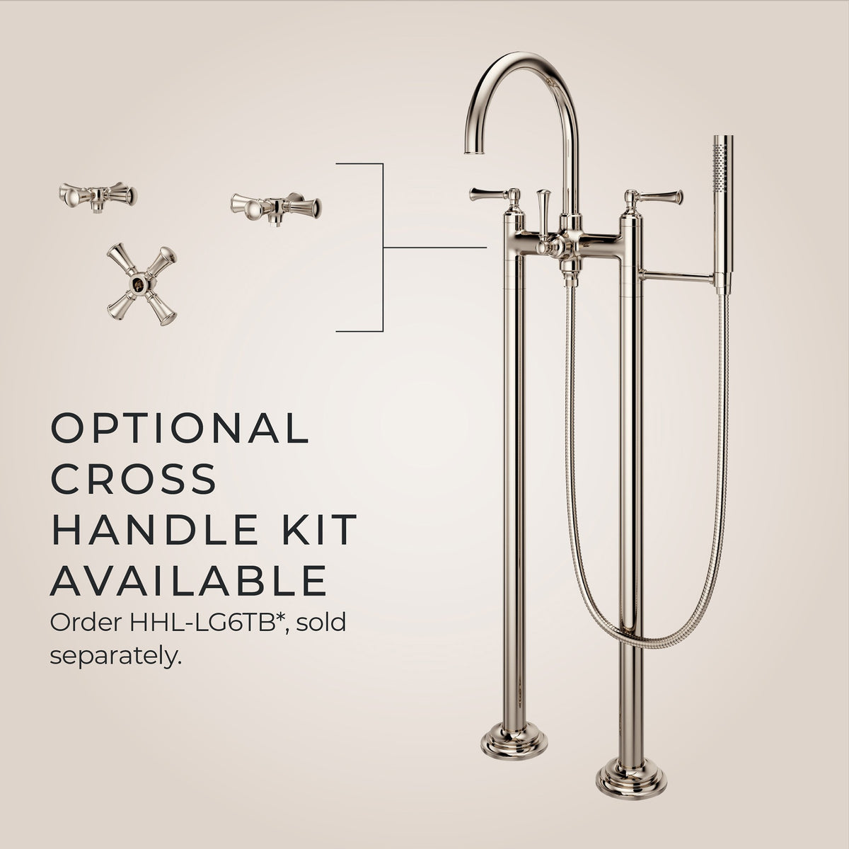 Pfister LG6-1TBD Polished Nickel - detail 3