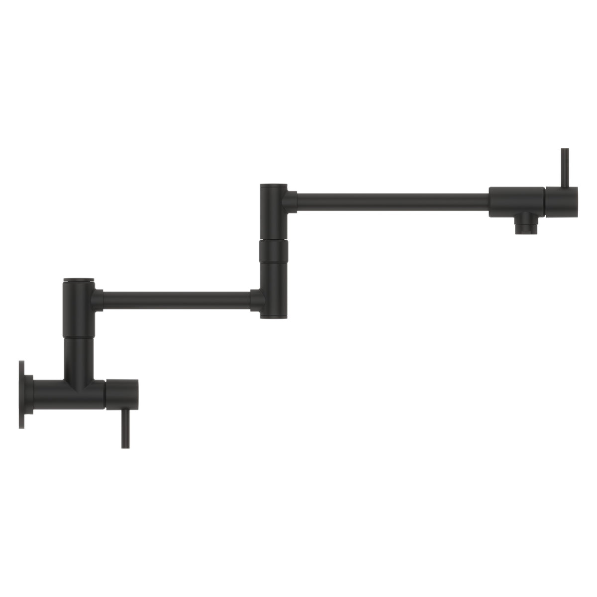 Pfister Lita Pot Filler in Matte Black - view 2