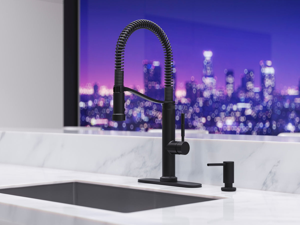 Pfister KSD-MDRB Matte Black - lifestyle 1