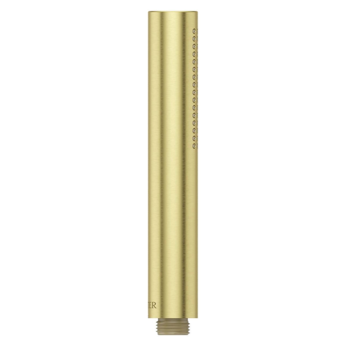 Pfister Modern Round Single Function Hand Shower Wand in Brushed Gold - view 3