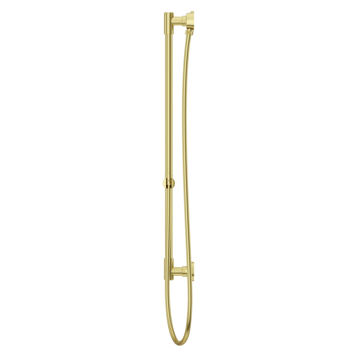 Pfister Modern Round Slide Bar in Brushed Gold - view 3