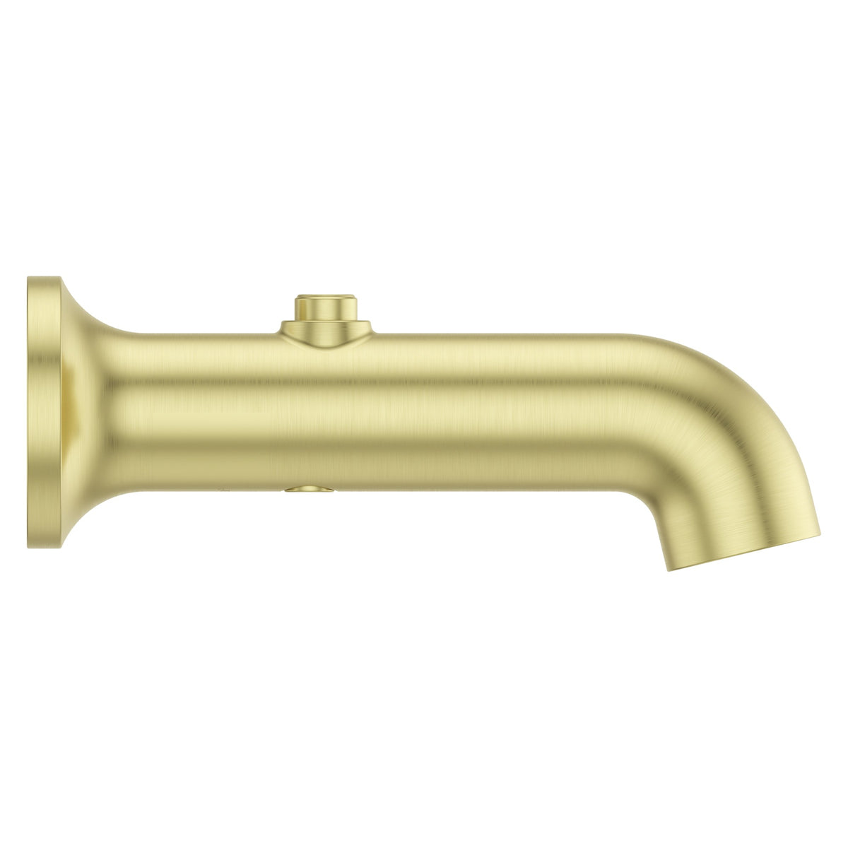Pfister Modern Round Tub Spout TBS-06SHW in Brushed Gold - view 2
