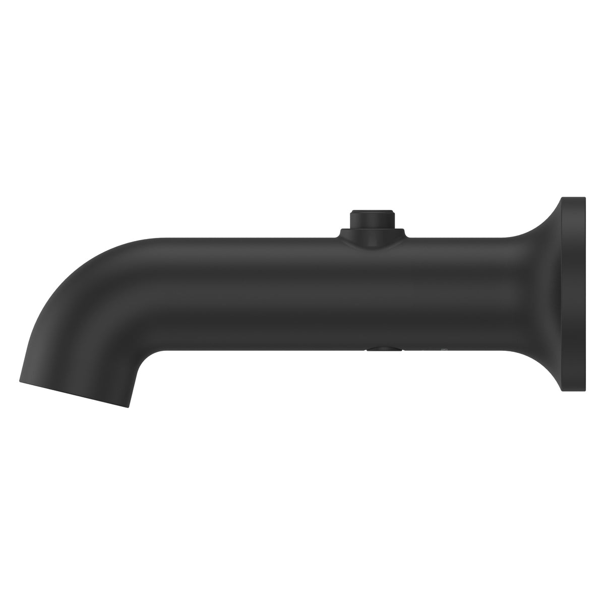 Pfister Modern Round Tub Spout TBS-06SHW in Spot Defense Matte Black - view 3