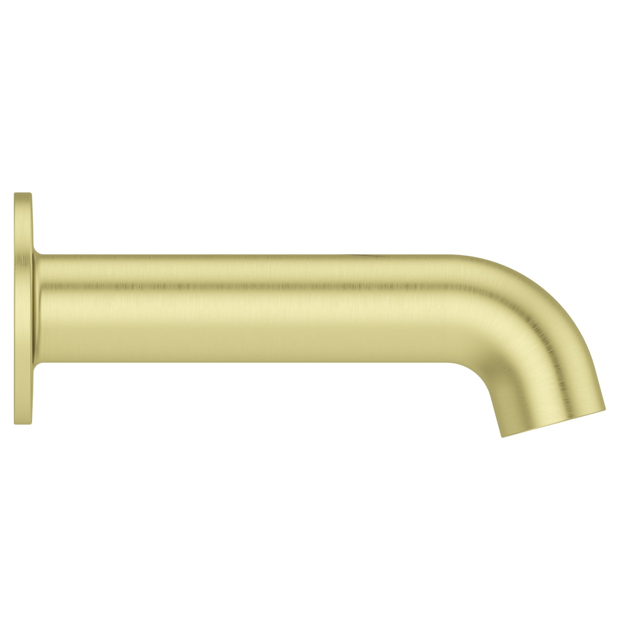 Pfister Modern Round Tub Spout TBS-51SHW in Brushed Gold - view 2