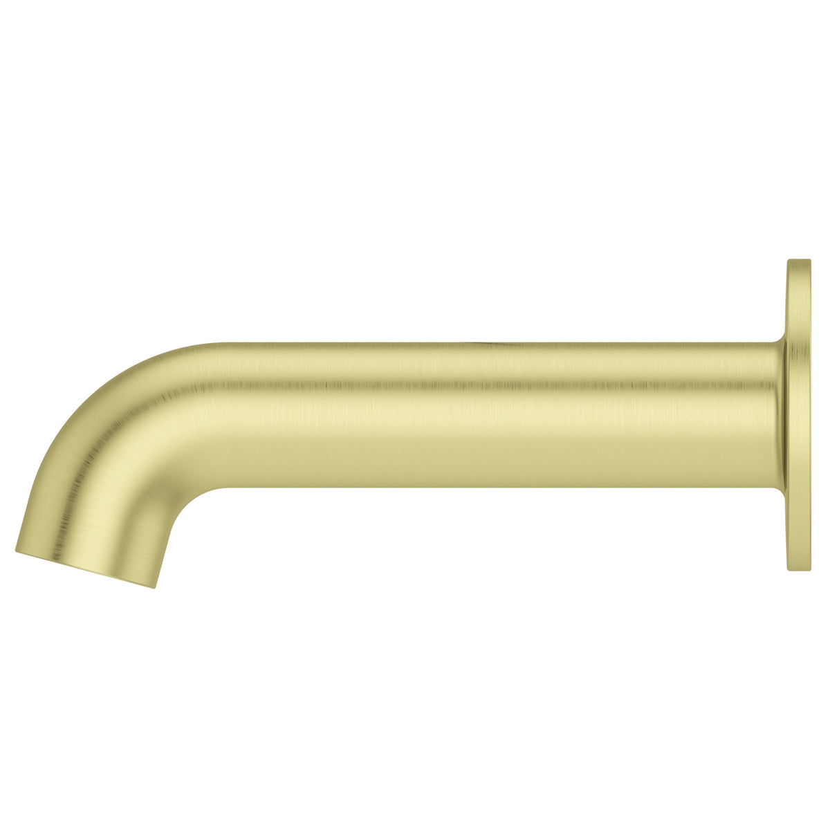 Pfister Modern Round Tub Spout TBS-51SHW in Brushed Gold - view 3
