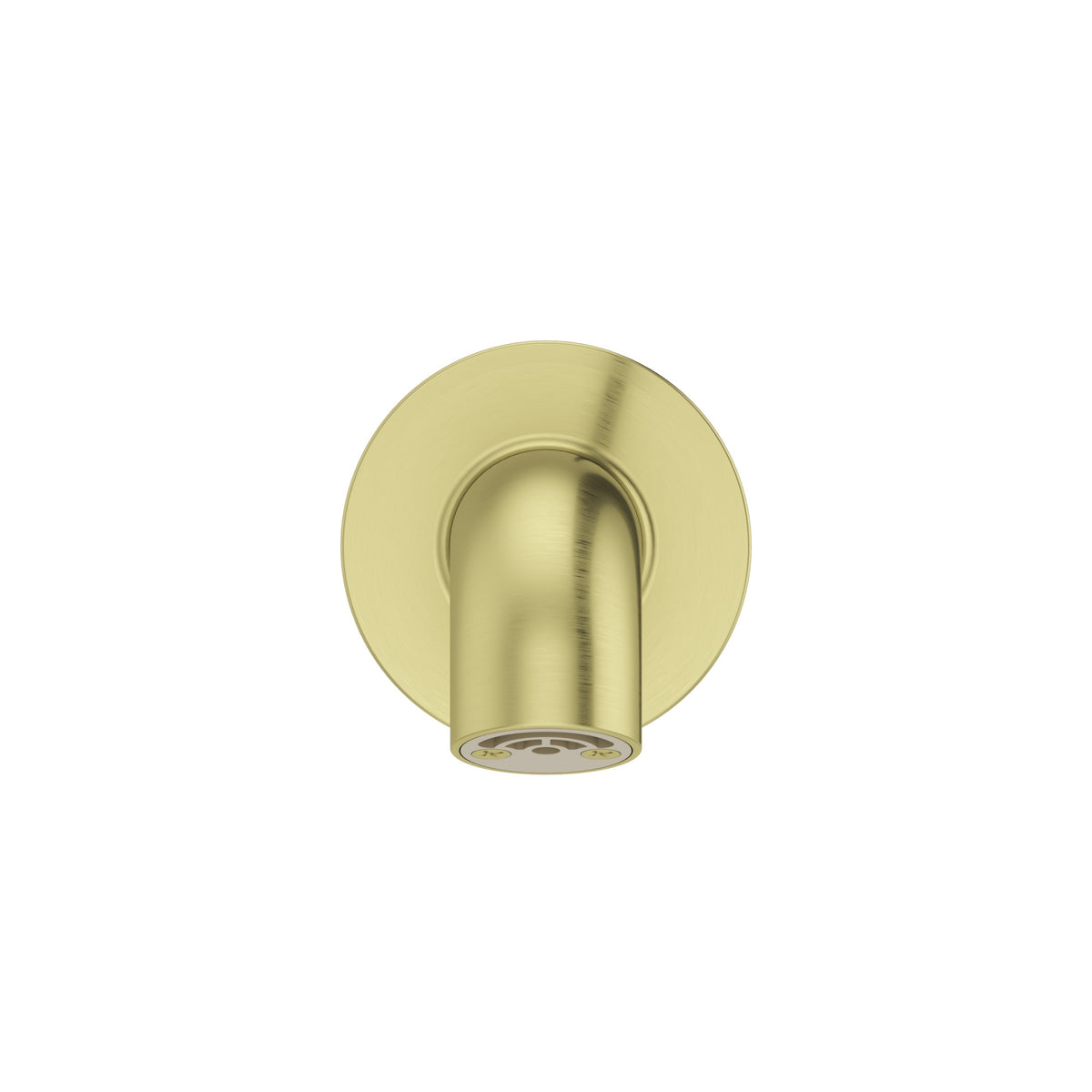 Pfister Modern Round Tub Spout TBS-51SHW in Brushed Gold - view 6