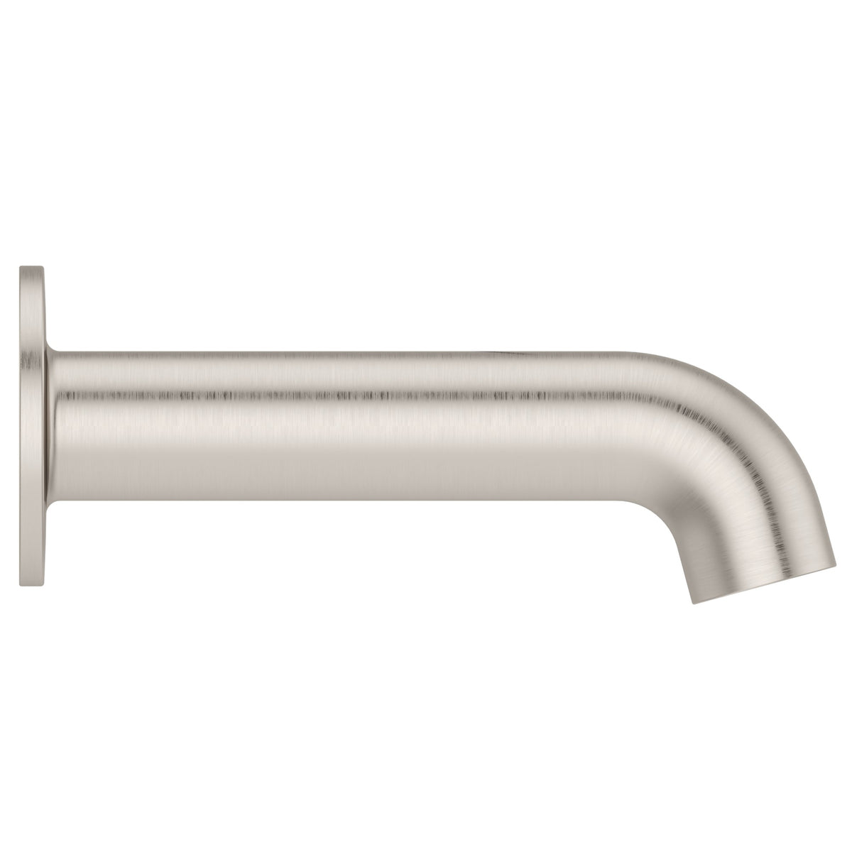 Pfister Modern Round Tub Spout TBS-51SHW in Brushed Nickel - view 2