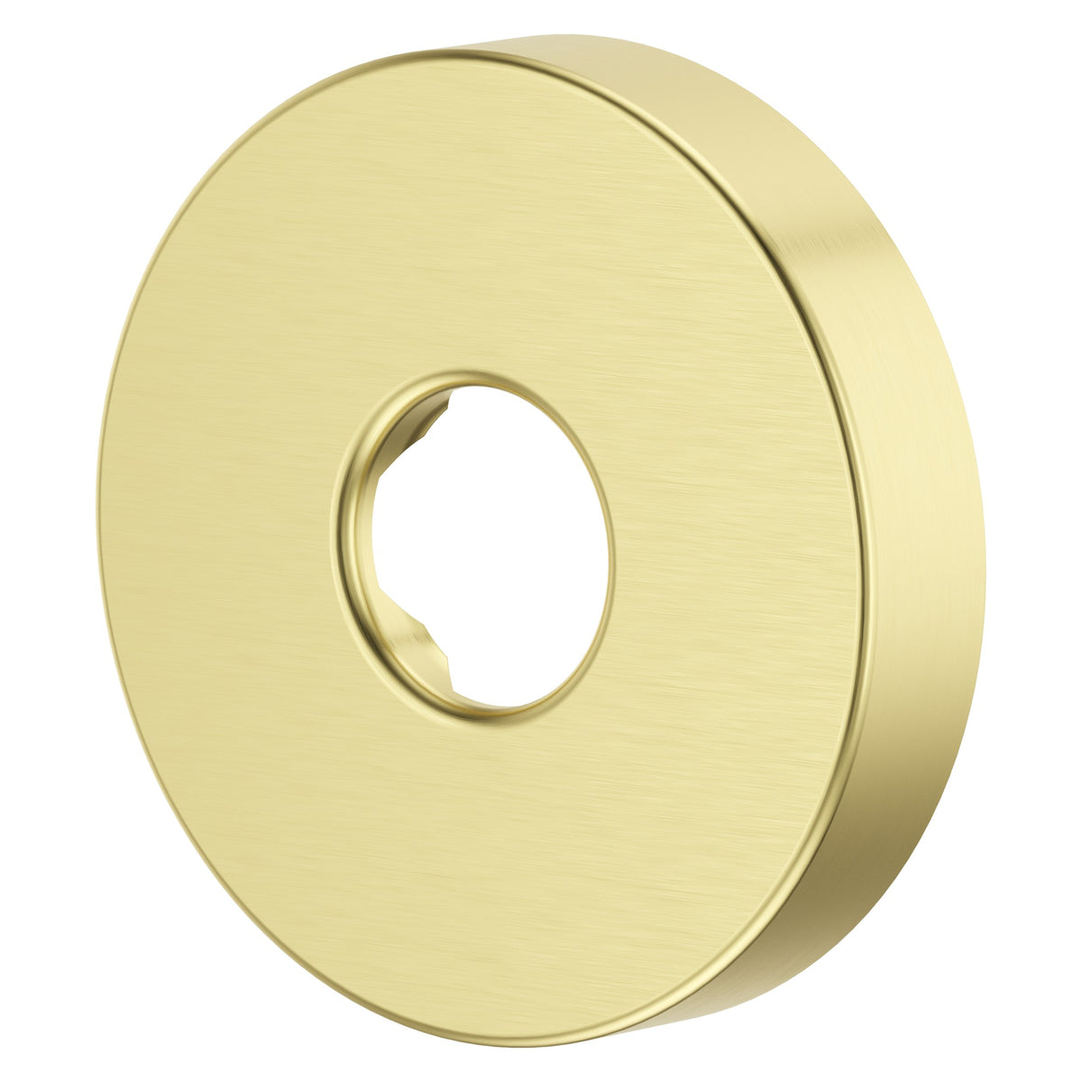 Pfister Modern Round Shower Arm Flange in Brushed Gold