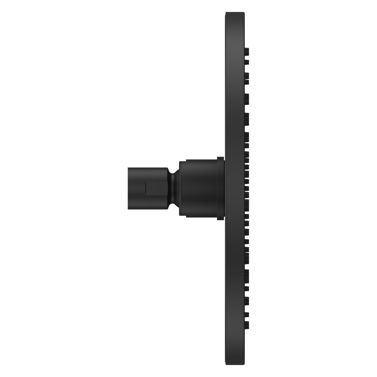 Pfister Modern Round 8" Raincan Showerhead in Matte Black - view 2