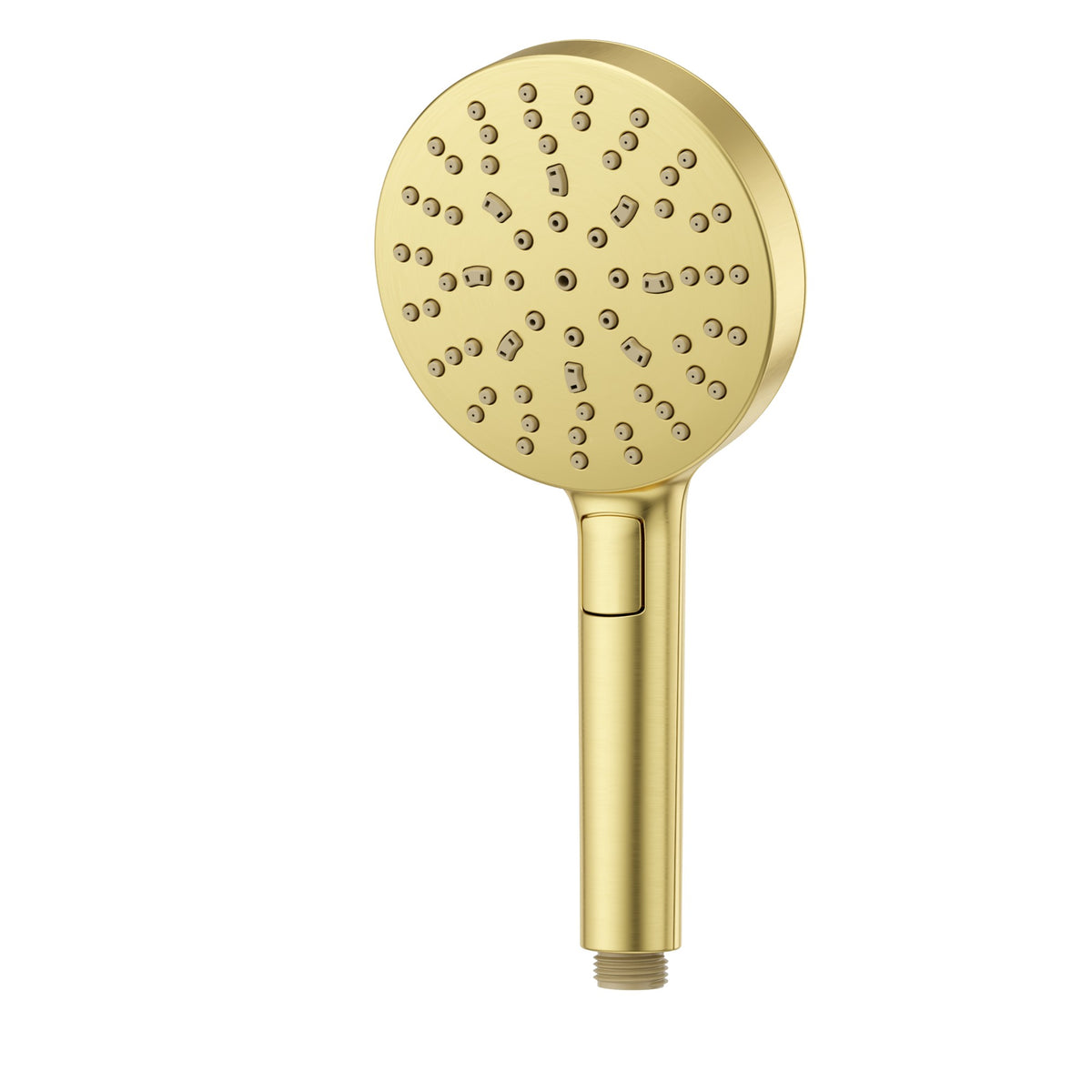 Pfister Modern Round Multi-Function Hand Shower in Brushed Gold
