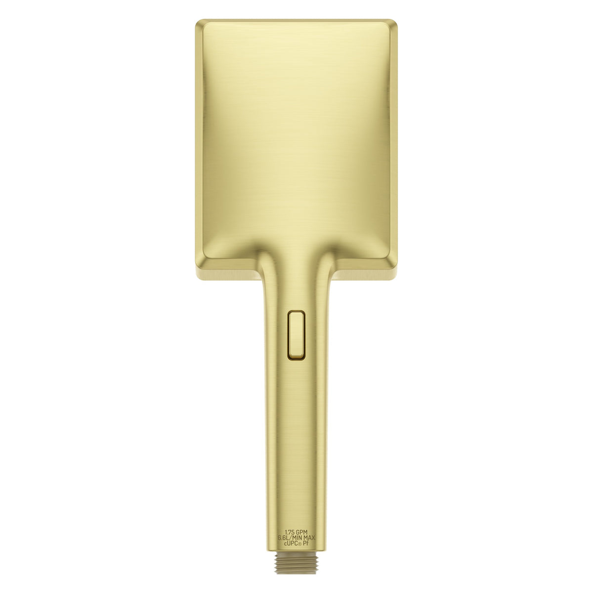 Pfister Modern Square Multi-Function Hand Shower in Brushed Gold - view 5