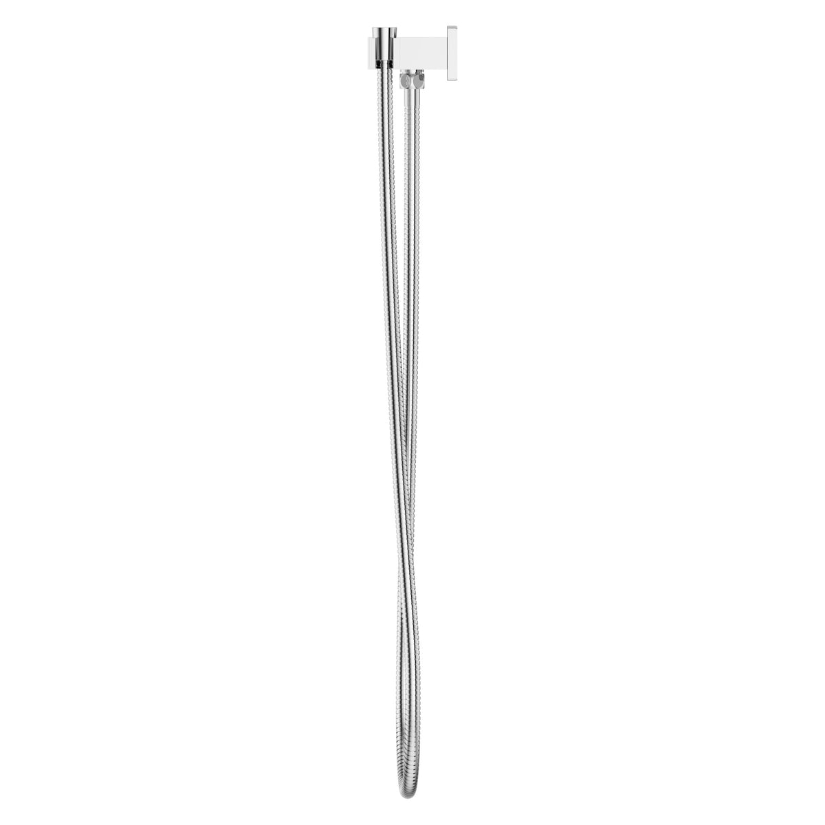 Pfister Modern Square 2-Piece Handshower Holder Kit in Polished Chrome - view 3