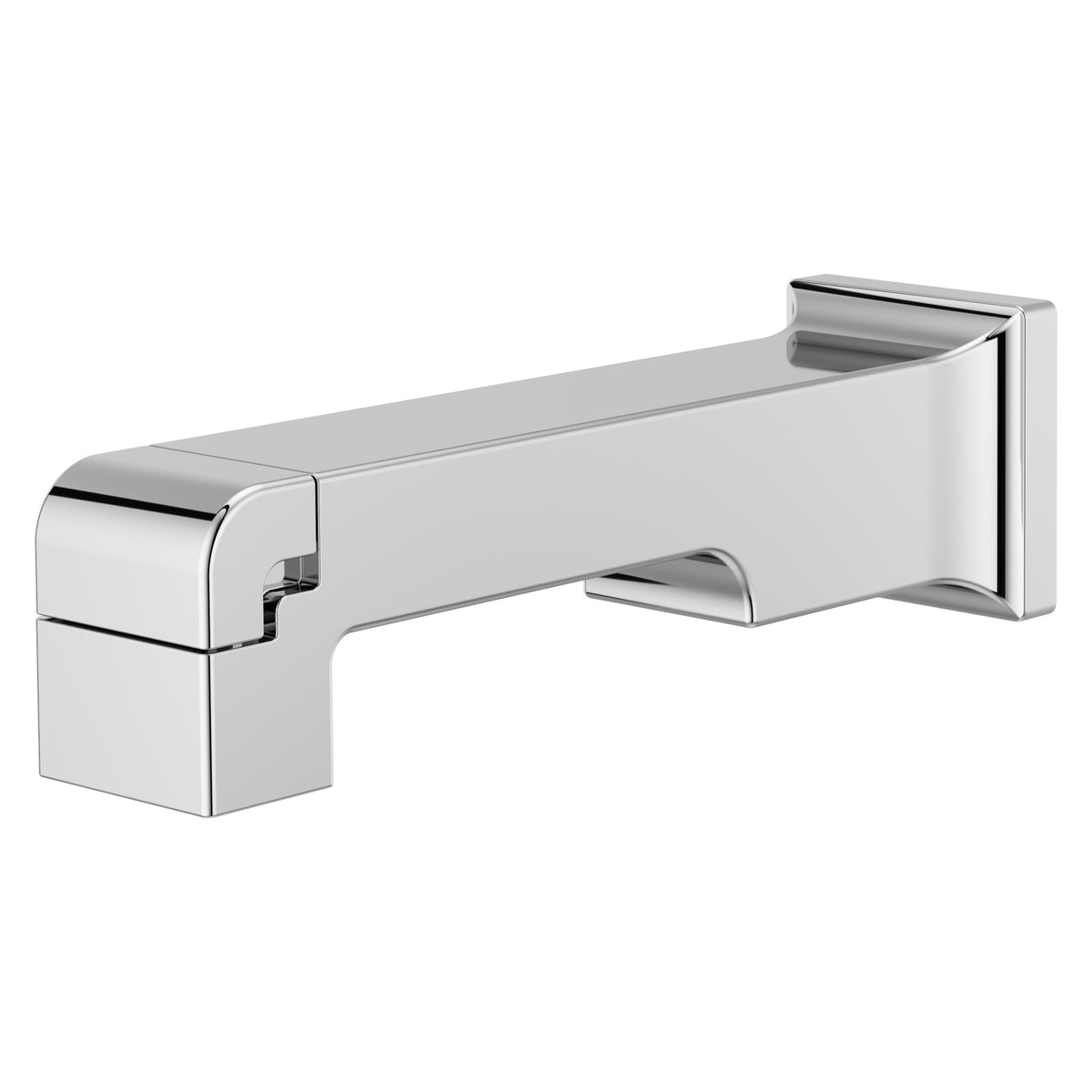 Pfister Modern Square Tub Spout in Polished Chrome