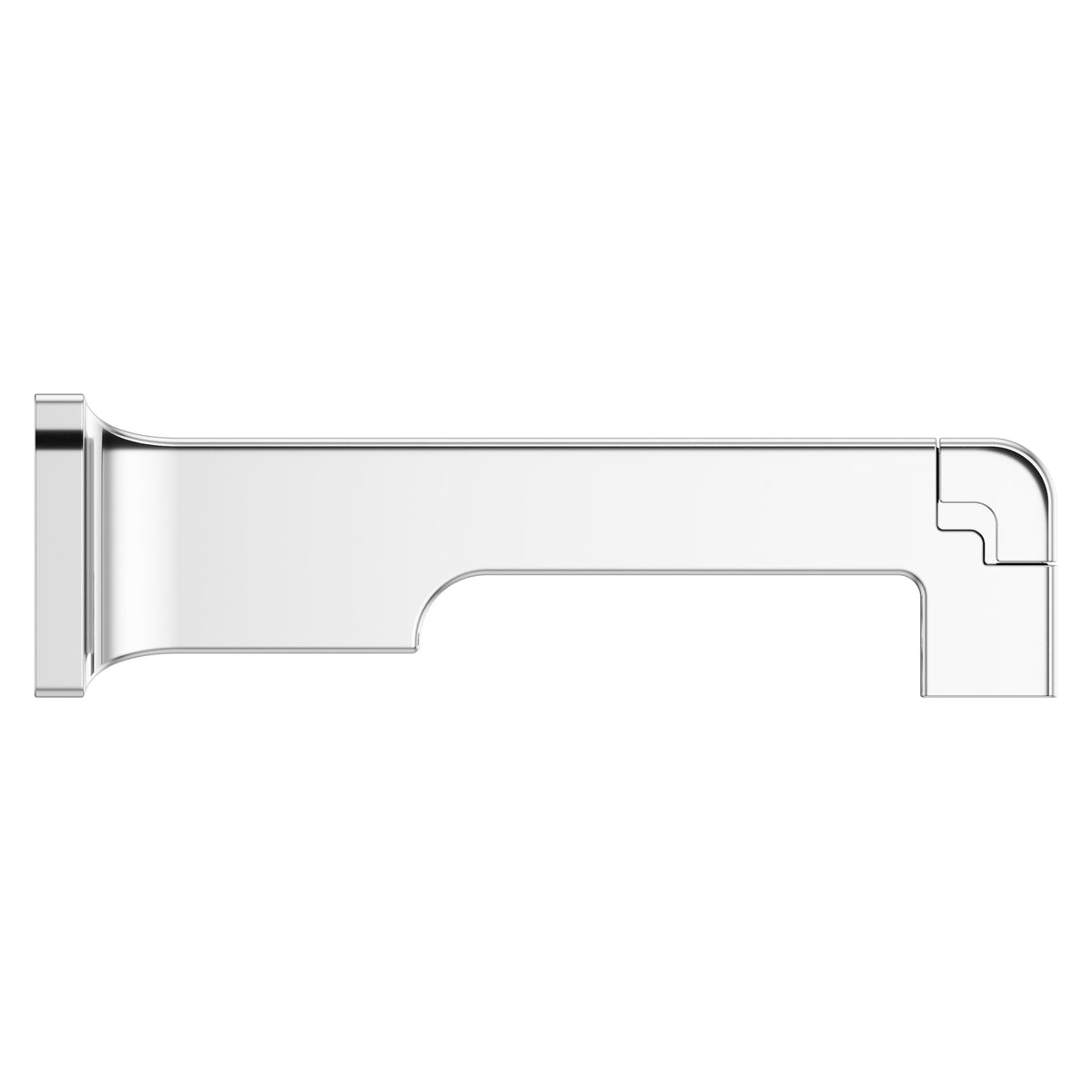 Pfister Modern Square Tub Spout in Polished Chrome - view 2