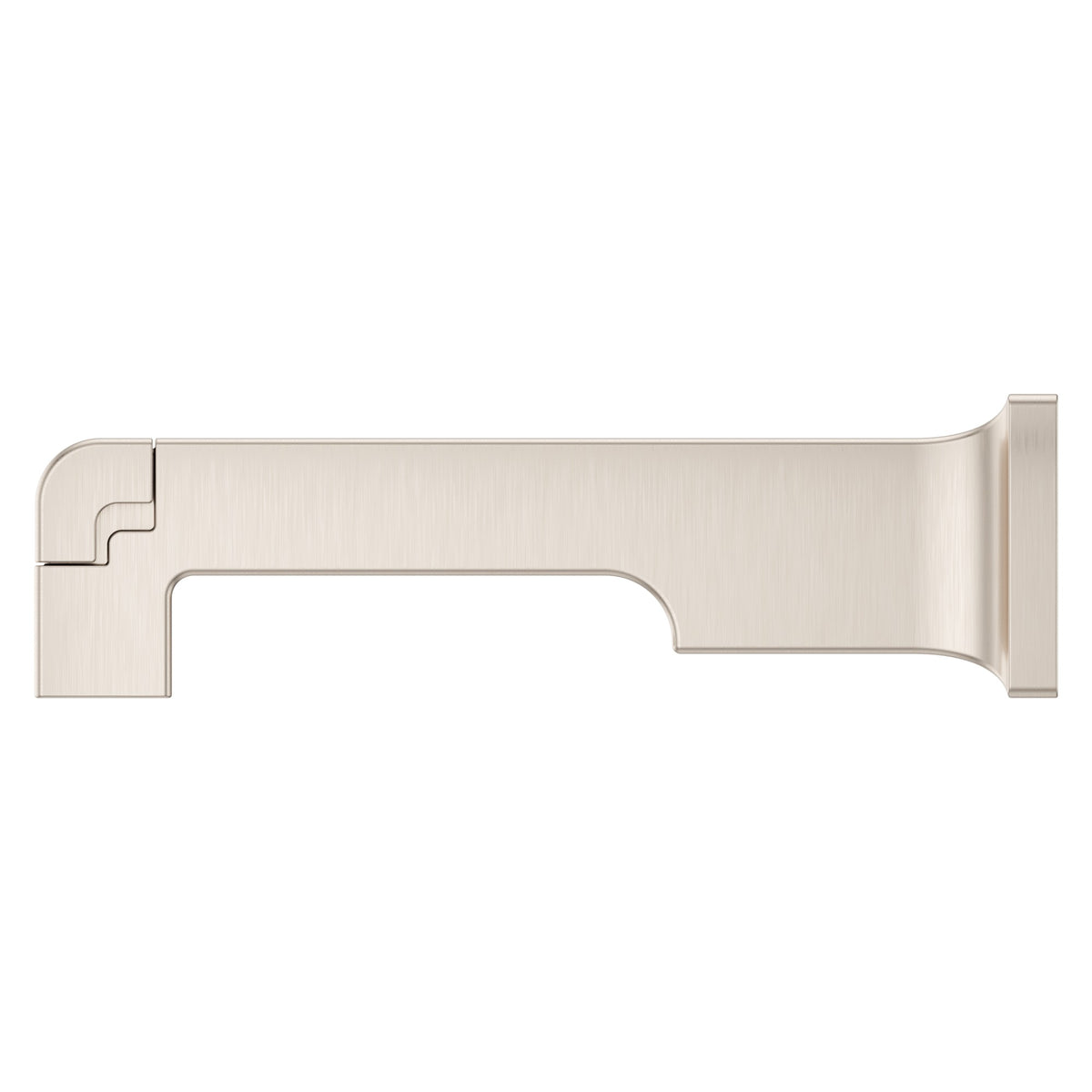 Pfister Modern Square Tub Spout in Brushed Nickel - view 3