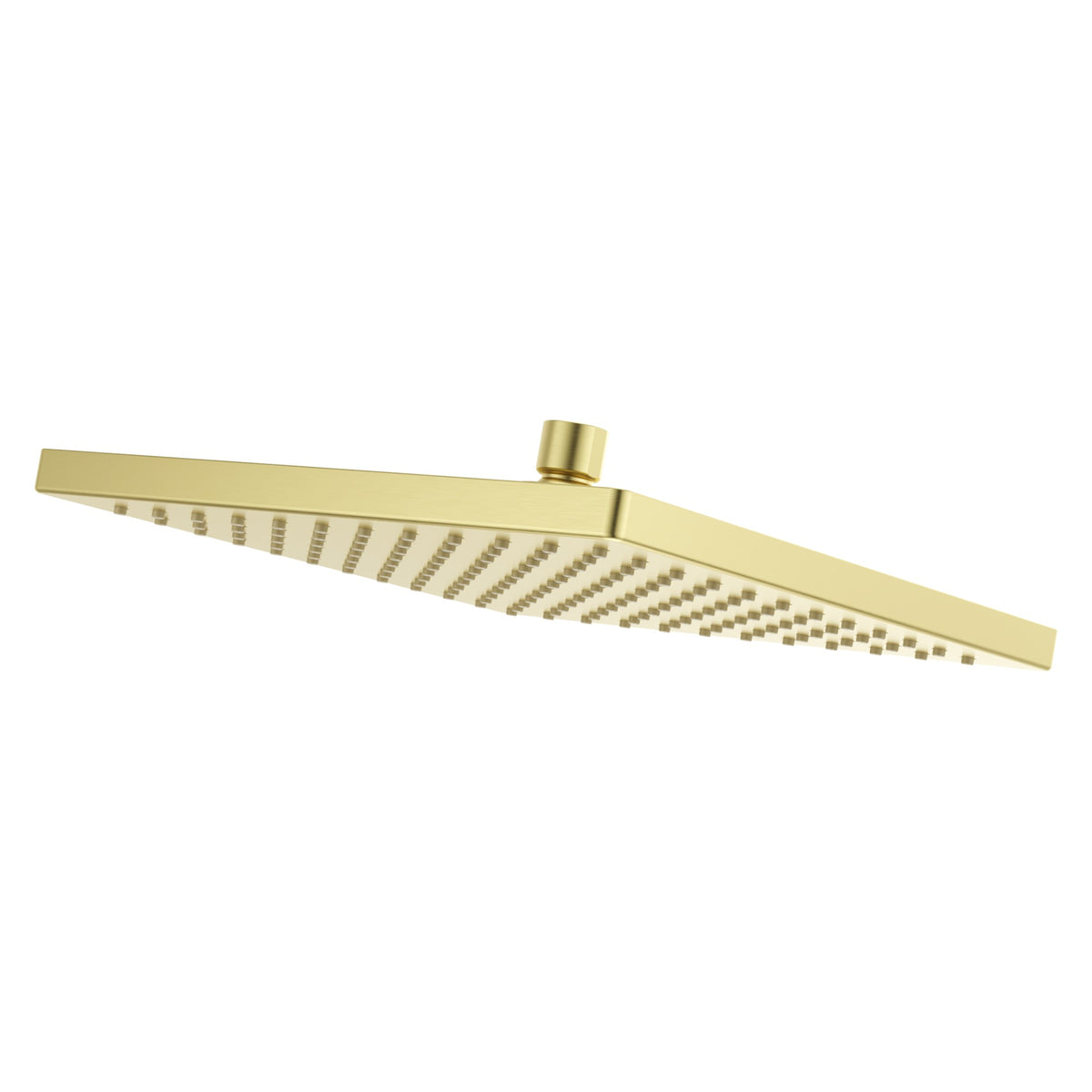 Pfister Modern Square 10" Raincan Showerhead in Brushed Gold
