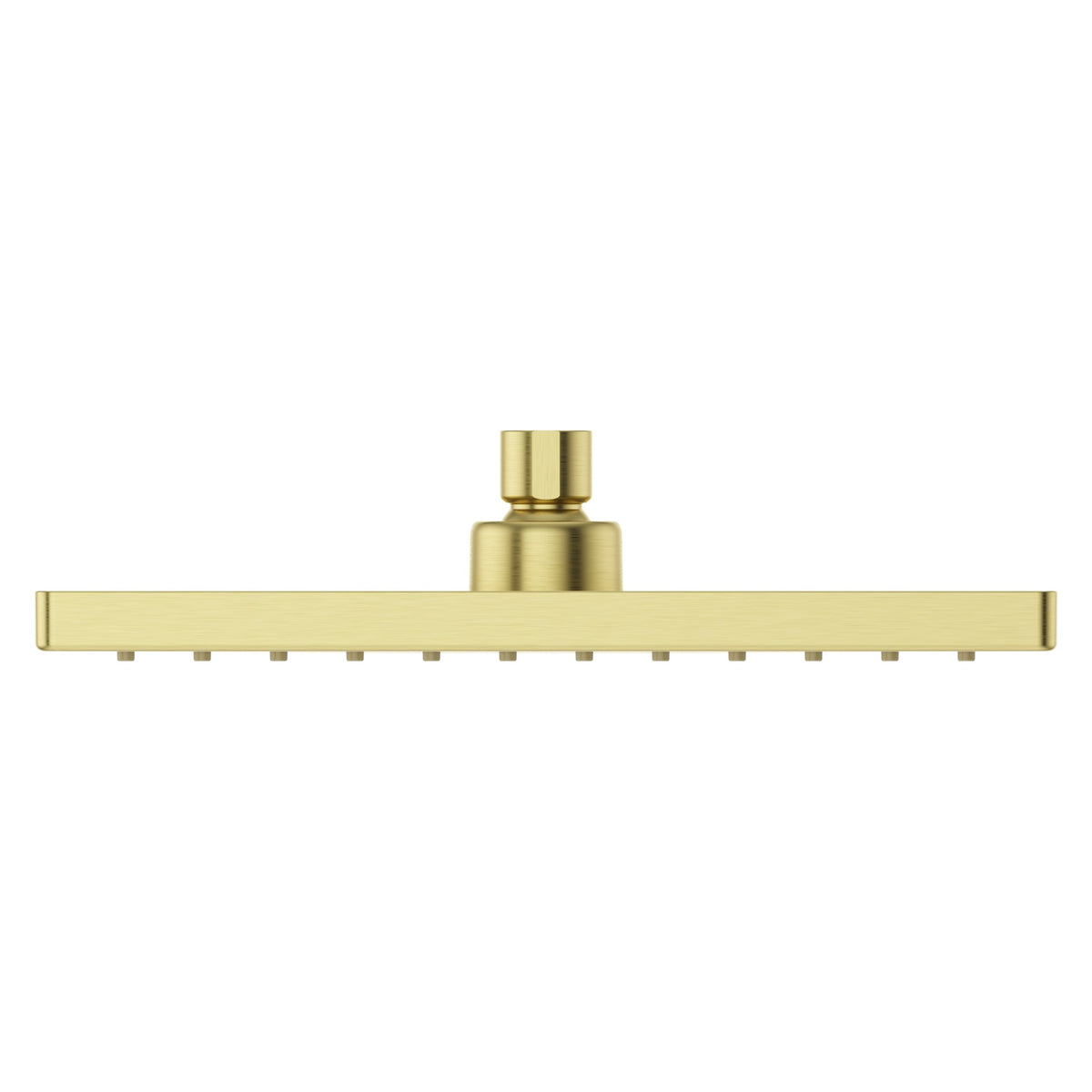 Pfister Modern Square 10" Raincan Showerhead in Brushed Gold - view 2