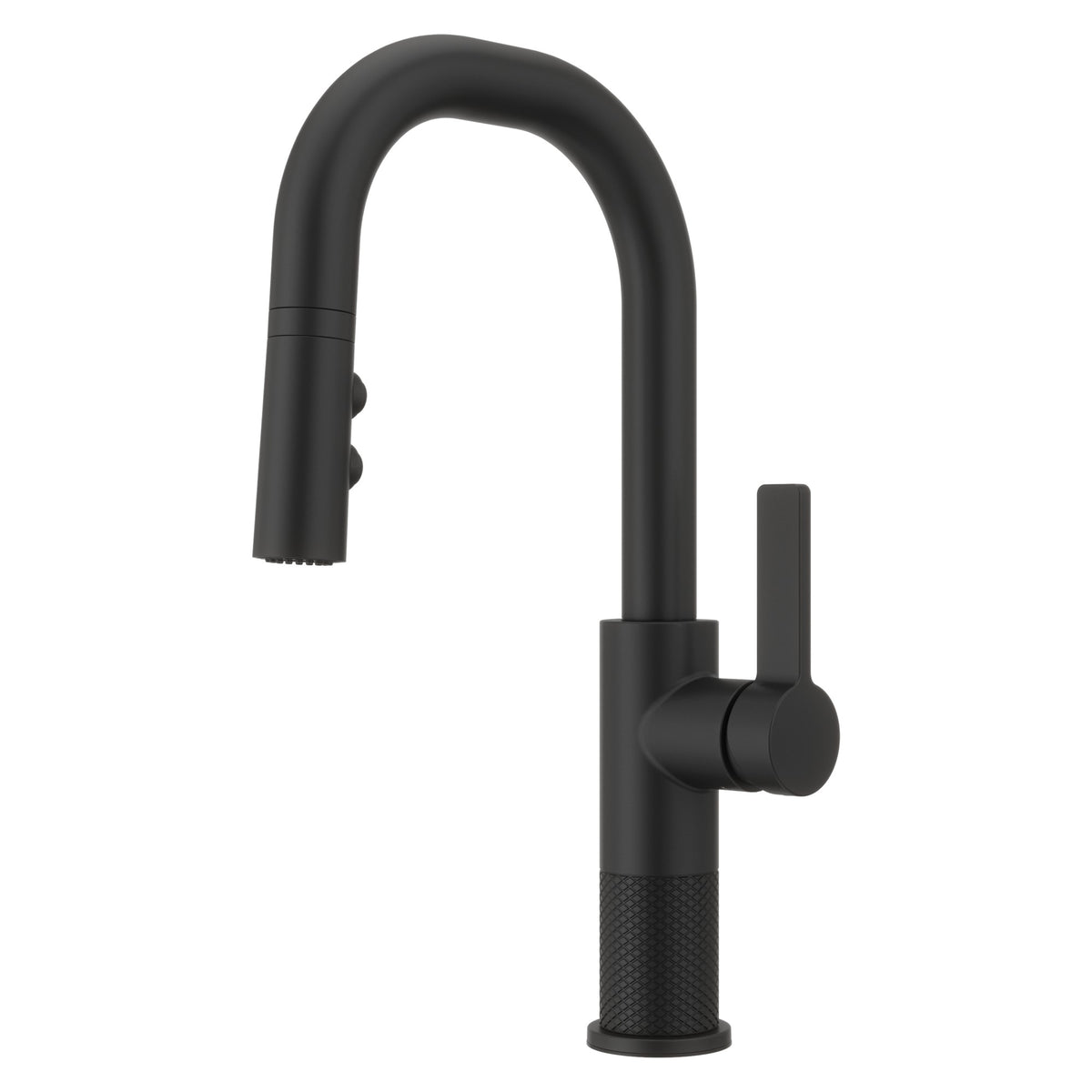Pfister Montay 1-Handle Pull-Down Bar & Prep Faucet in Matte Black