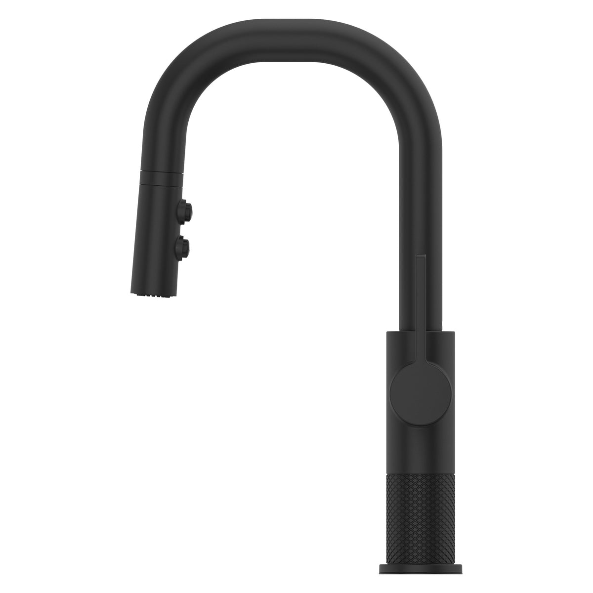 Pfister Montay 1-Handle Pull-Down Bar & Prep Faucet in Matte Black - view 3
