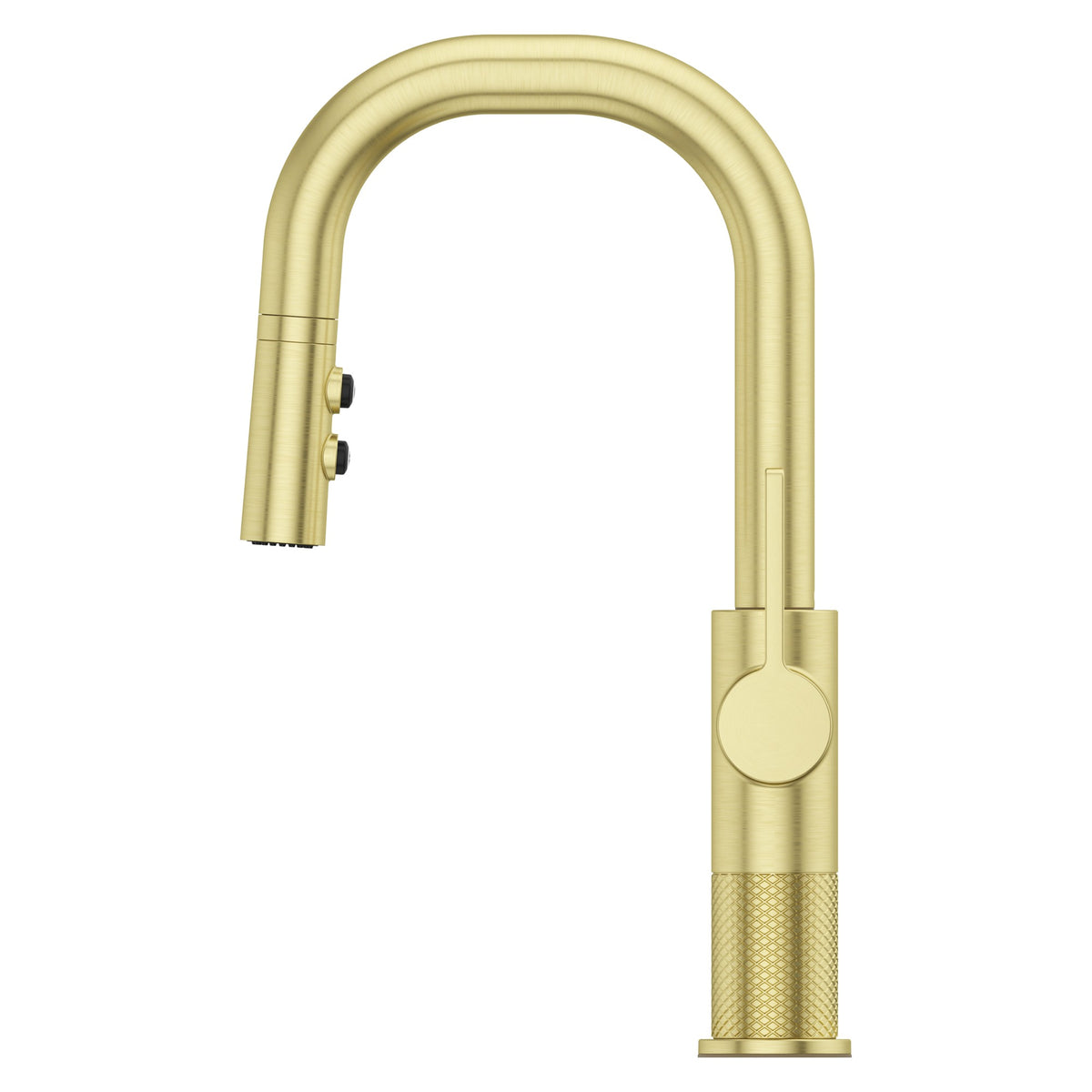 Pfister Montay 1-Handle Pull-Down Bar & Prep Faucet in Brushed Gold - view 3