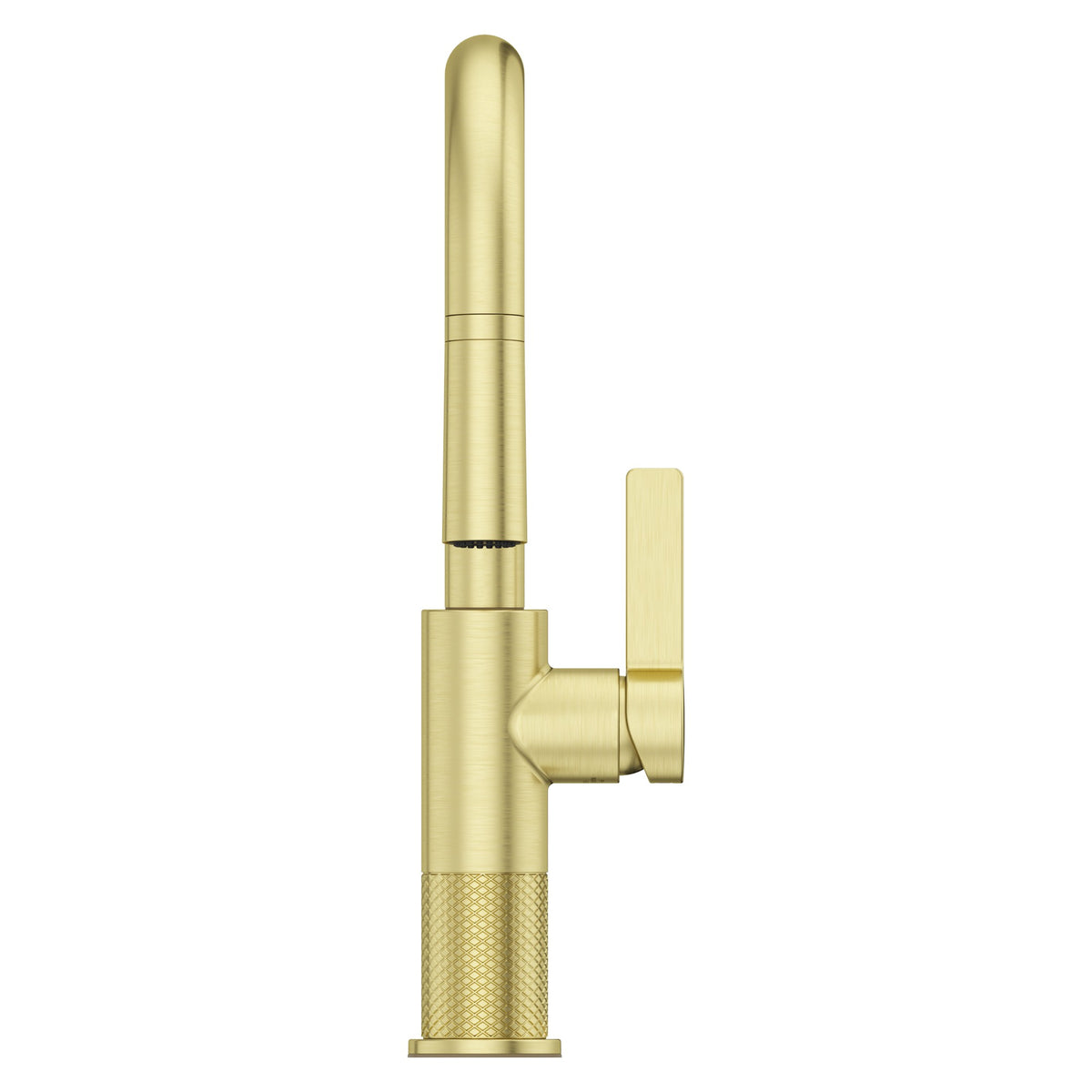 Pfister Montay 1-Handle Pull-Down Bar & Prep Faucet in Brushed Gold - view 6