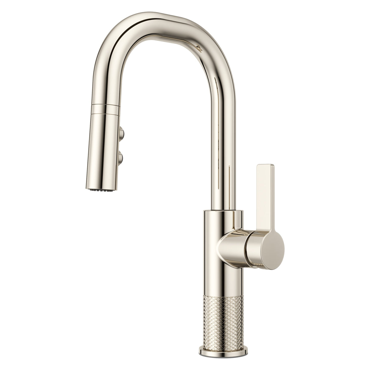 Pfister Montay 1-Handle Pull-Down Bar & Prep Faucet in Polished Nickel