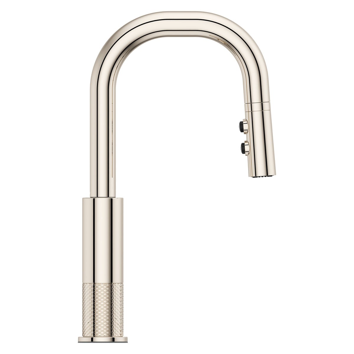 Pfister Montay 1-Handle Pull-Down Bar & Prep Faucet in Polished Nickel - view 2