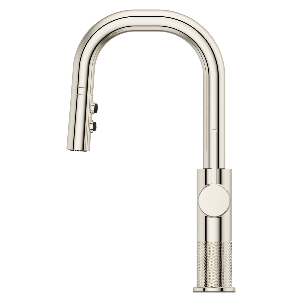 Pfister Montay 1-Handle Pull-Down Bar & Prep Faucet in Polished Nickel - view 3