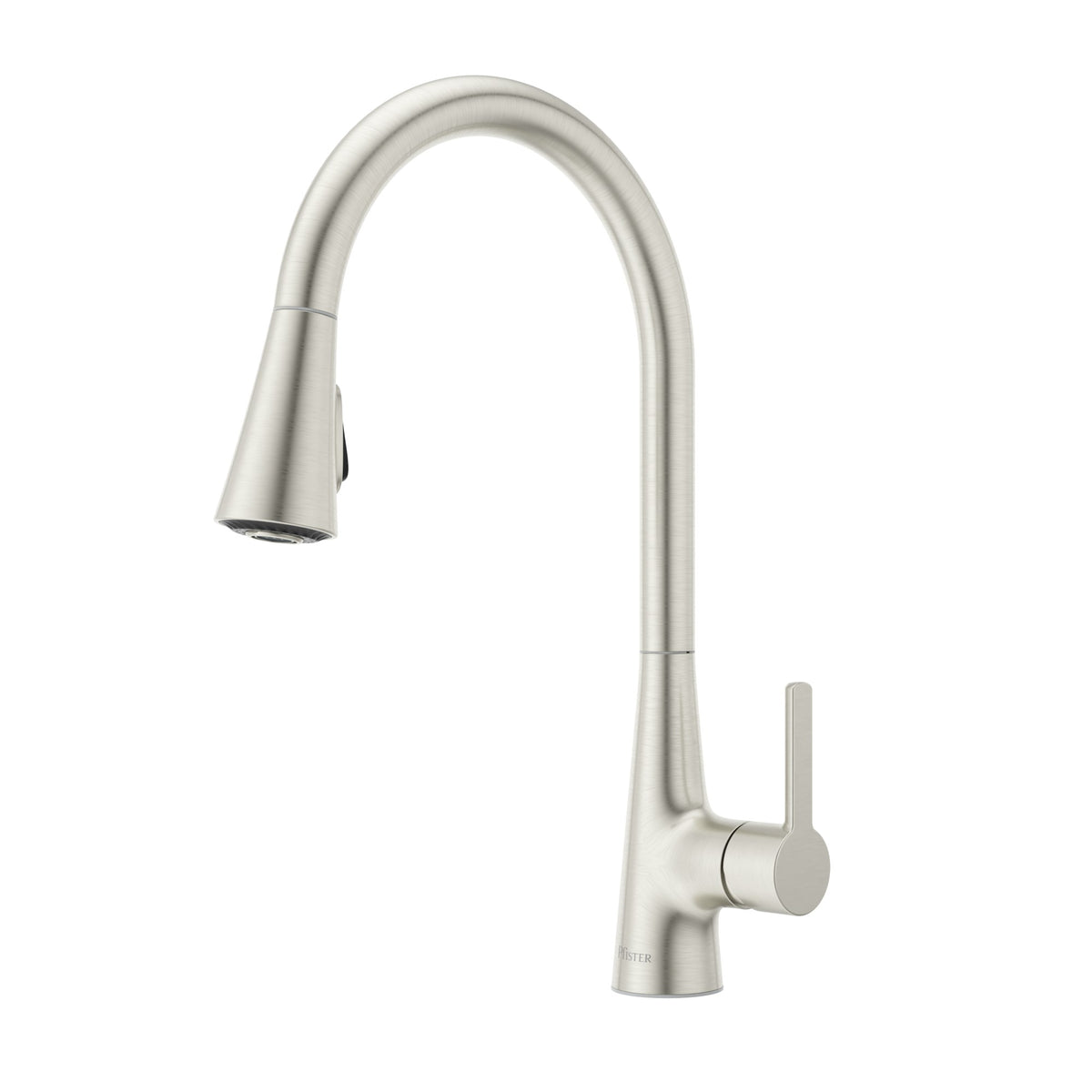 Pfister Pfirst Modern 1-Handle Pull-Down Kitchen Faucet in Stainless Steel