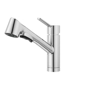 Pfister Pfirst Modern 1-Handle Pull-Out Kitchen Faucet in Polished Chrome