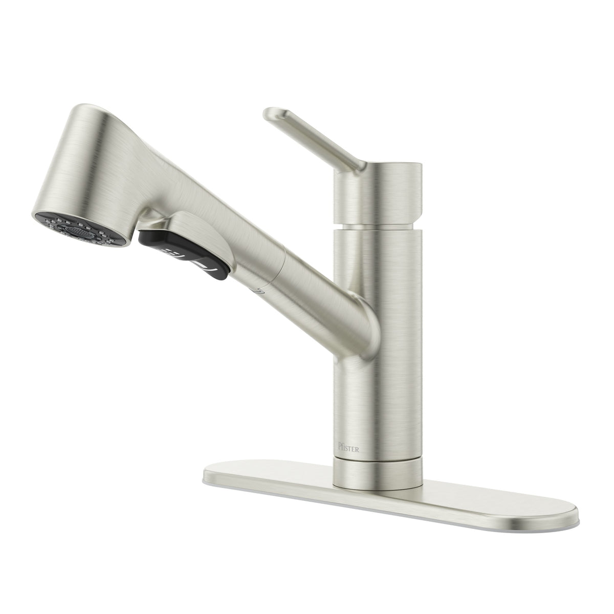 Pfister Pfirst Modern 1-Handle Pull-Out Kitchen Faucet in Stainless Steel - view 2