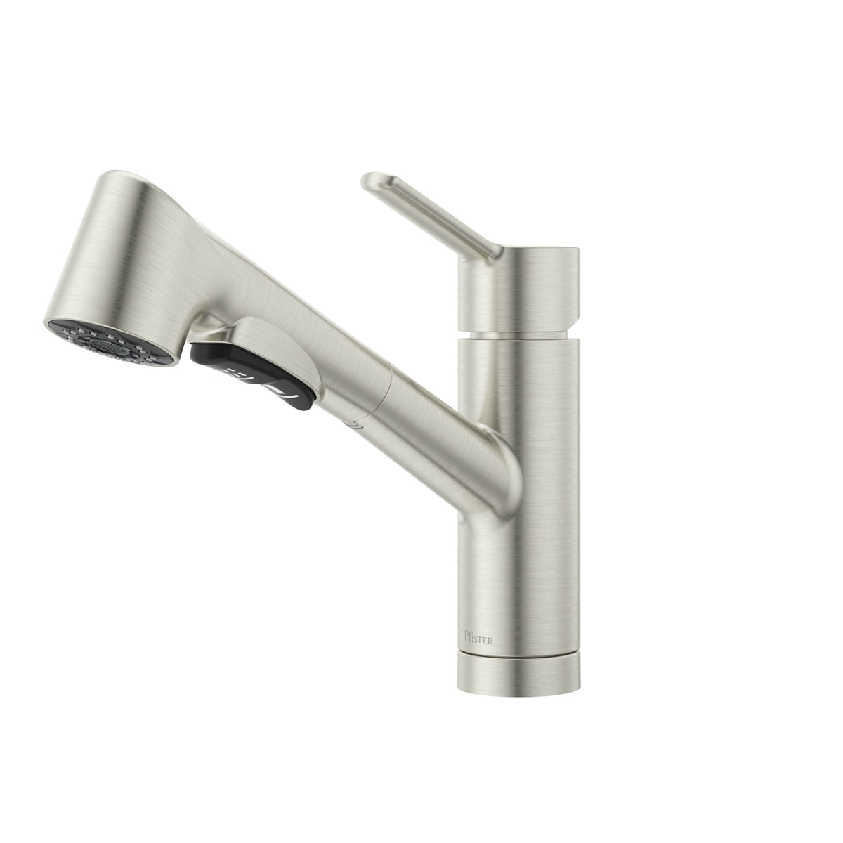 Pfister Pfirst Modern 1-Handle Pull-Out Kitchen Faucet in Stainless Steel