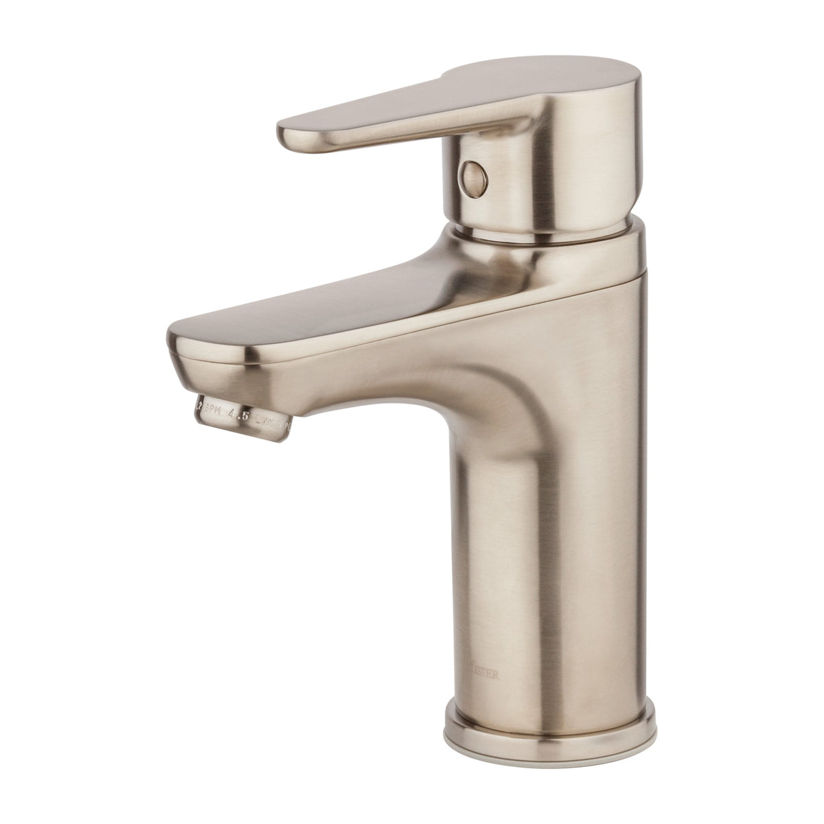 Pfister Pfirst Modern Single Control Bathroom Faucet in Brushed Nickel