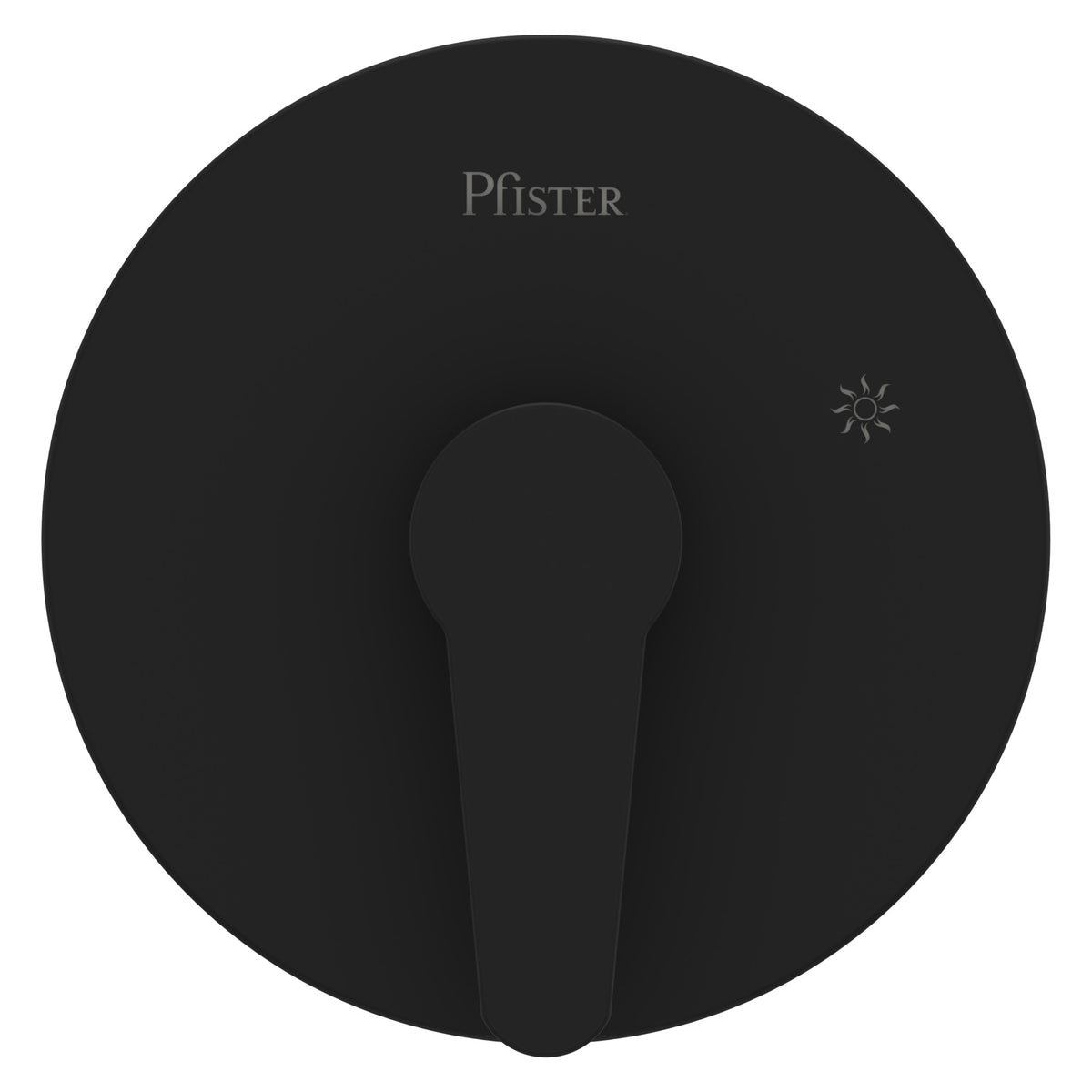 Pfister Pfirst Modern Valve Only Trim in Matte Black - view 4
